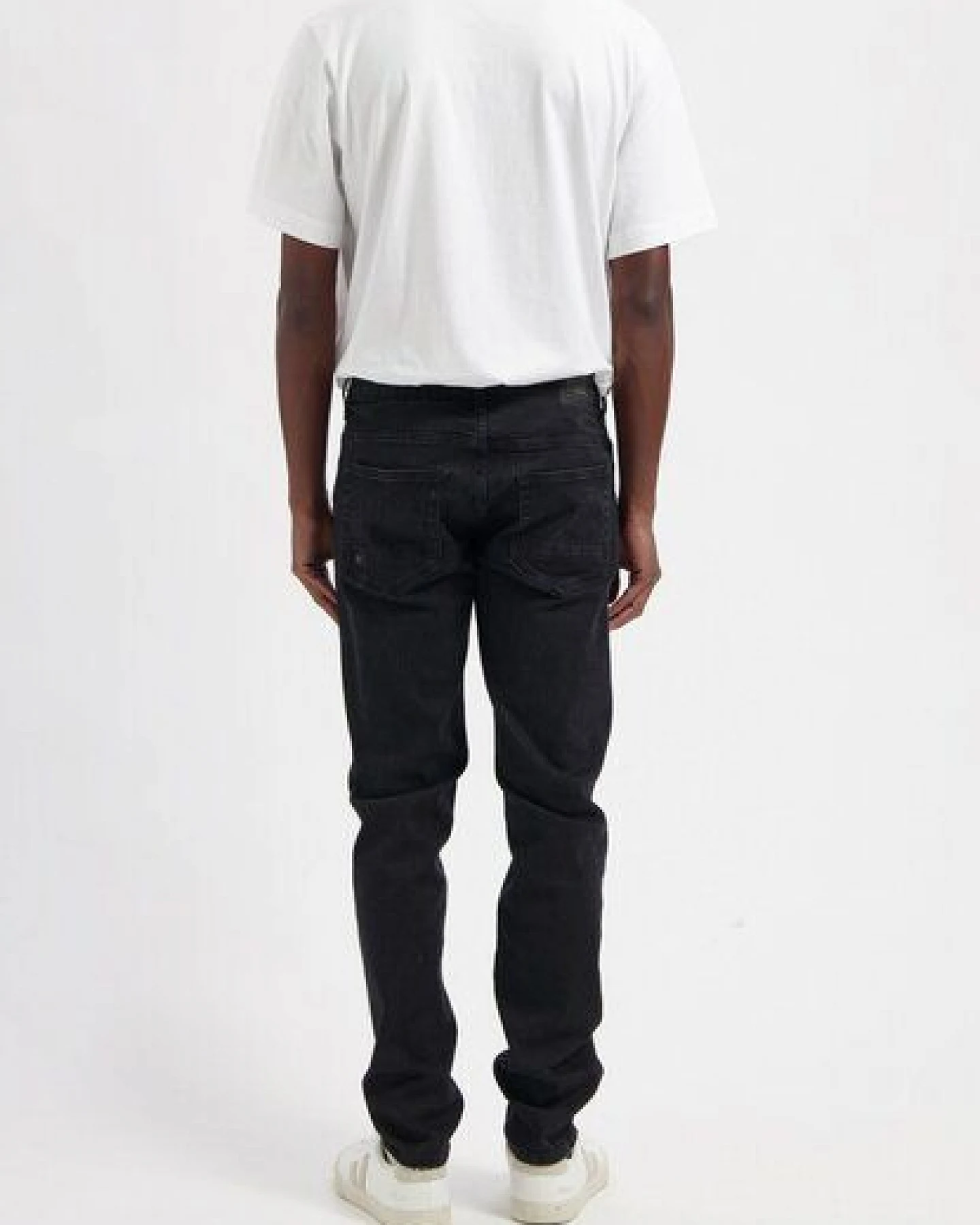 MUD Jeans Herren Jeans Tapered "Dunn - Stone Black" – Ansicht 3
