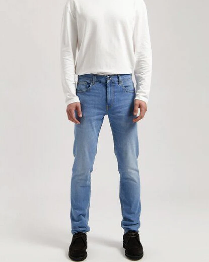 MUD Jeans Herren Jeans Tapered "Daily - Old Stone"