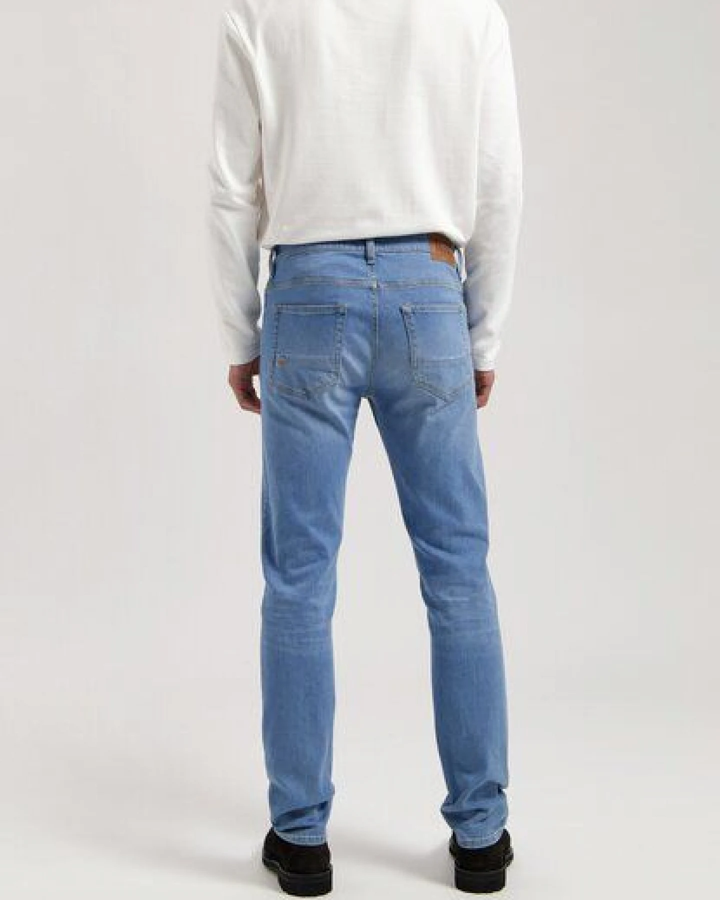 MUD Jeans Herren Jeans Tapered "Daily - Old Stone" – Ansicht 3