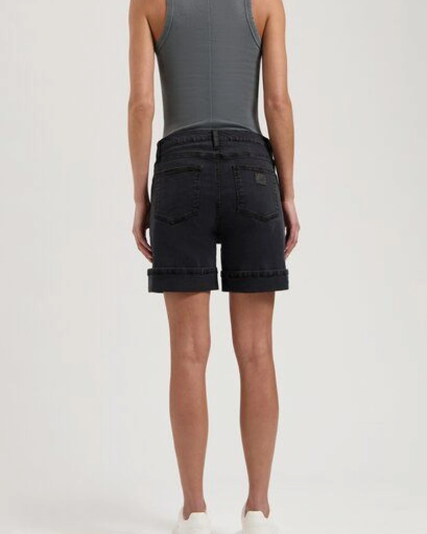 MUD Jeans Damen Shorts "Luna - Black Vintage" – Ansicht 3