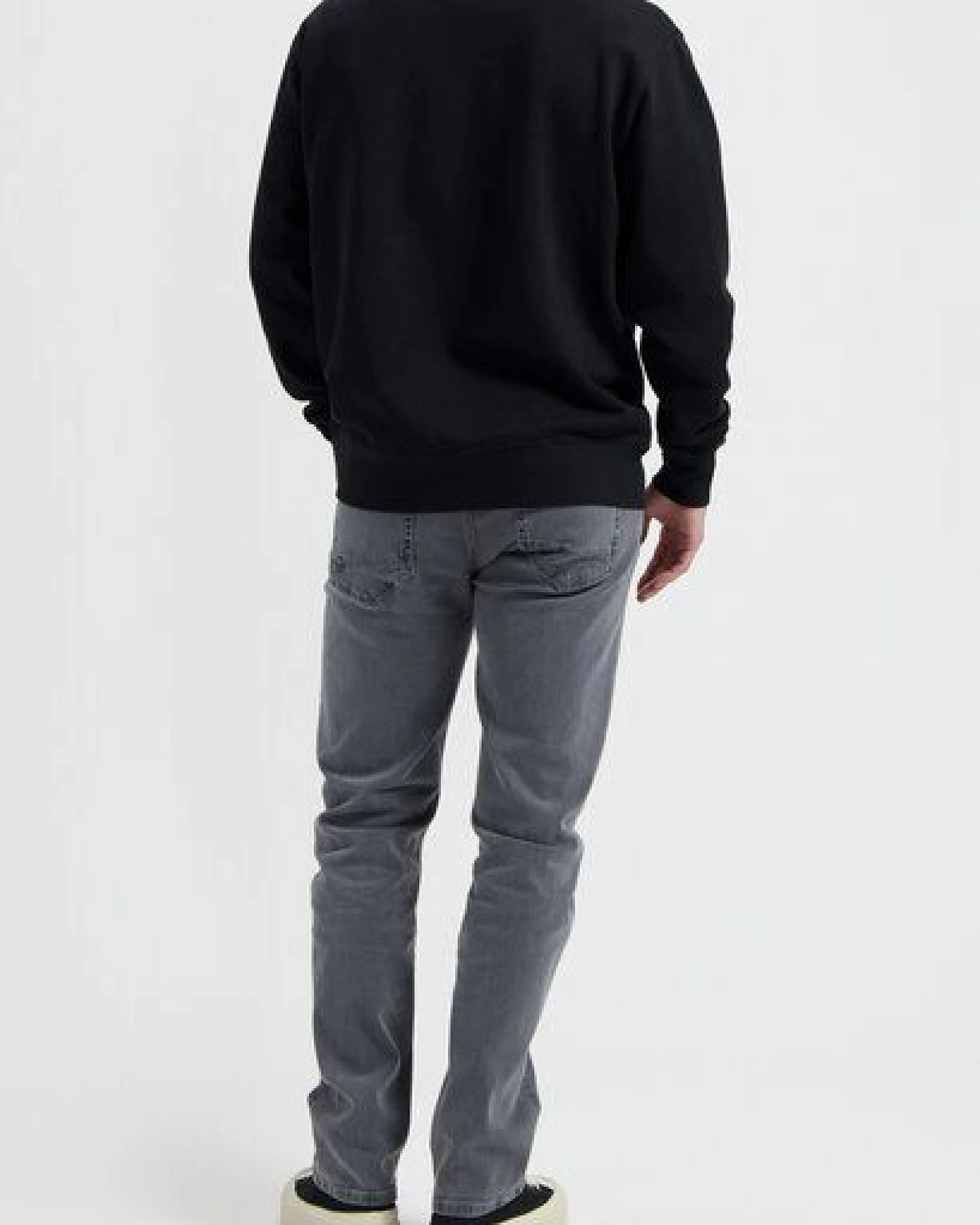 MUD Jeans Herren Jeans Straight Leg "Bryce - Light Grey" – Ansicht 3