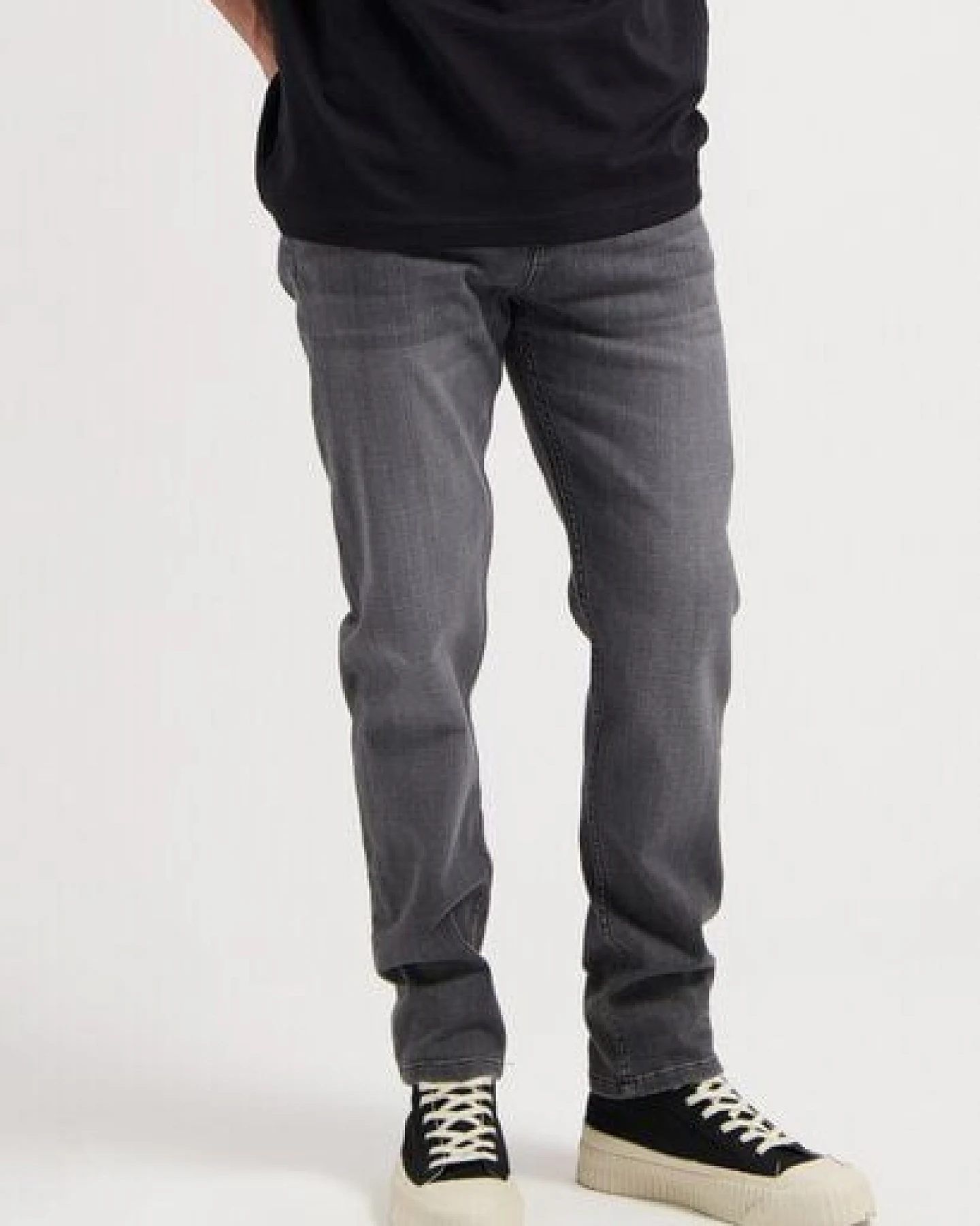 MUD Jeans Herren Jeans Slim Fit "Rick - Light Grey" – Ansicht 4