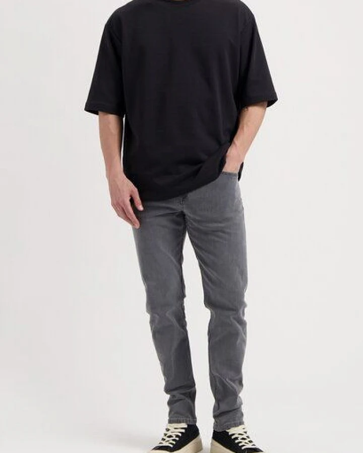 MUD Jeans Herren Jeans Slim Fit "Rick - Light Grey"