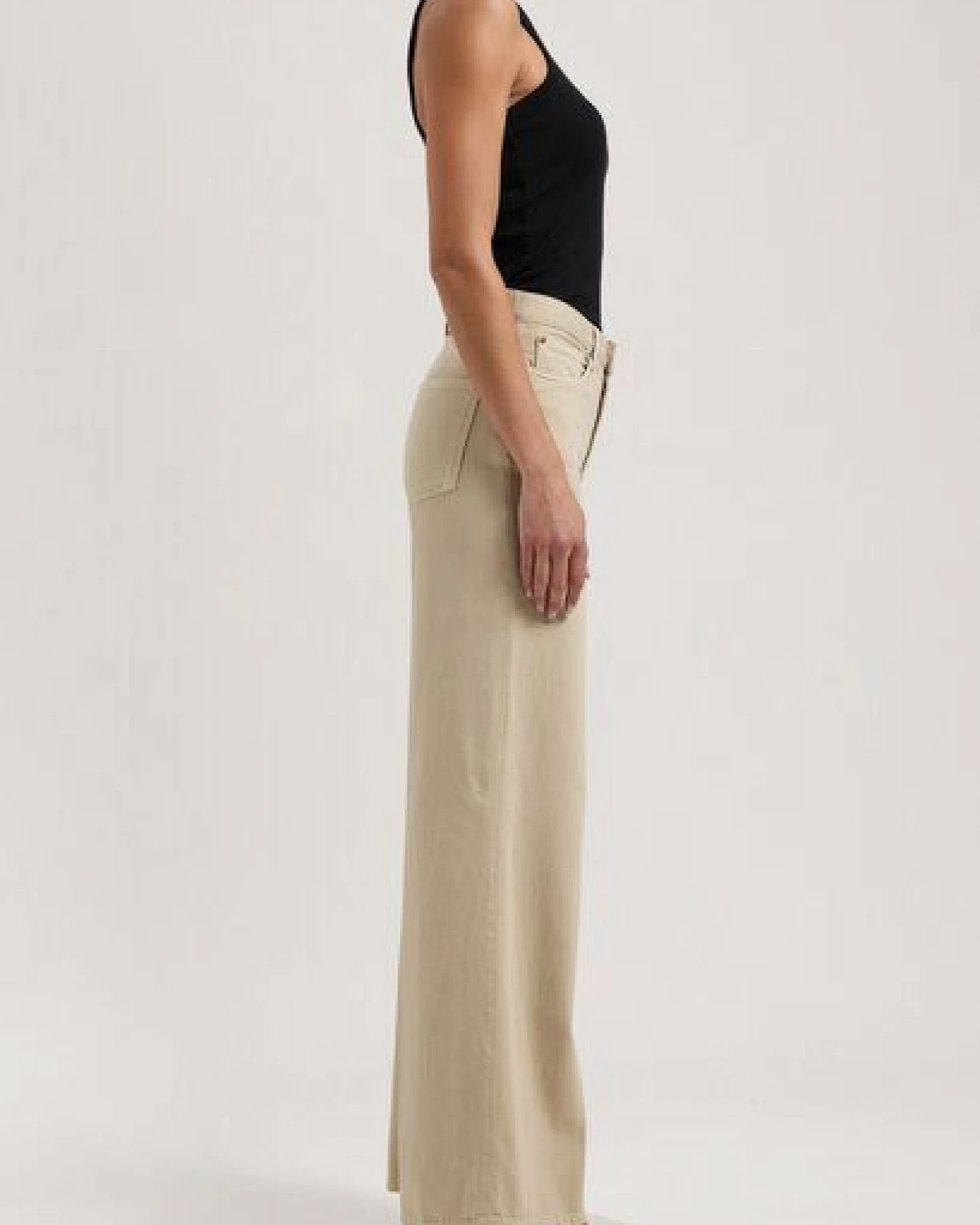 MUD Jeans Damen Jeans Loose Fit "Sara - Sand" – Ansicht 2