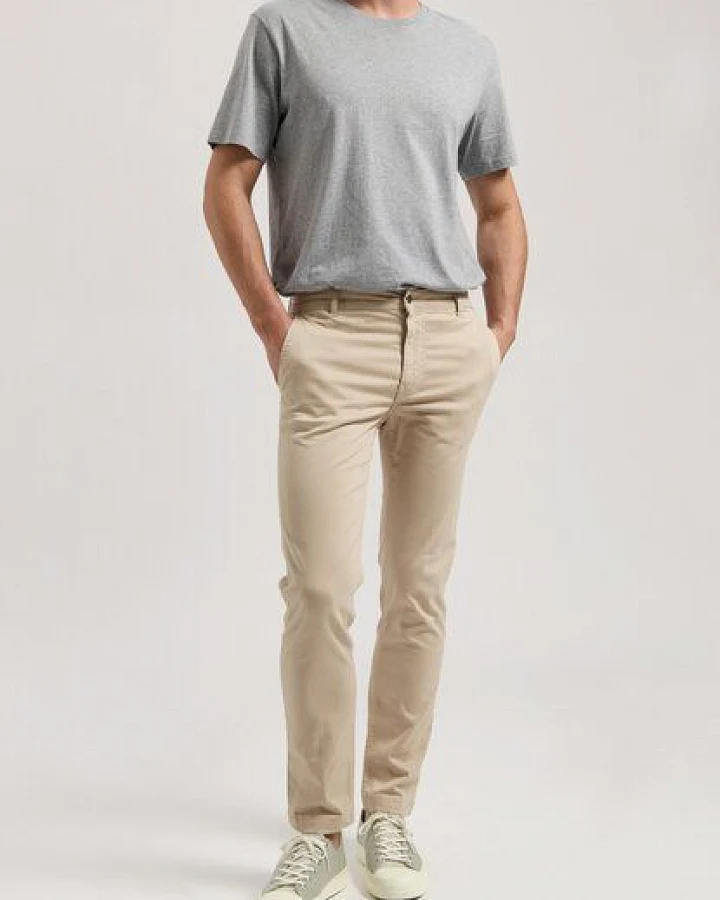 MUD Jeans Herren Jeans Tapered "Scott - Sand"
