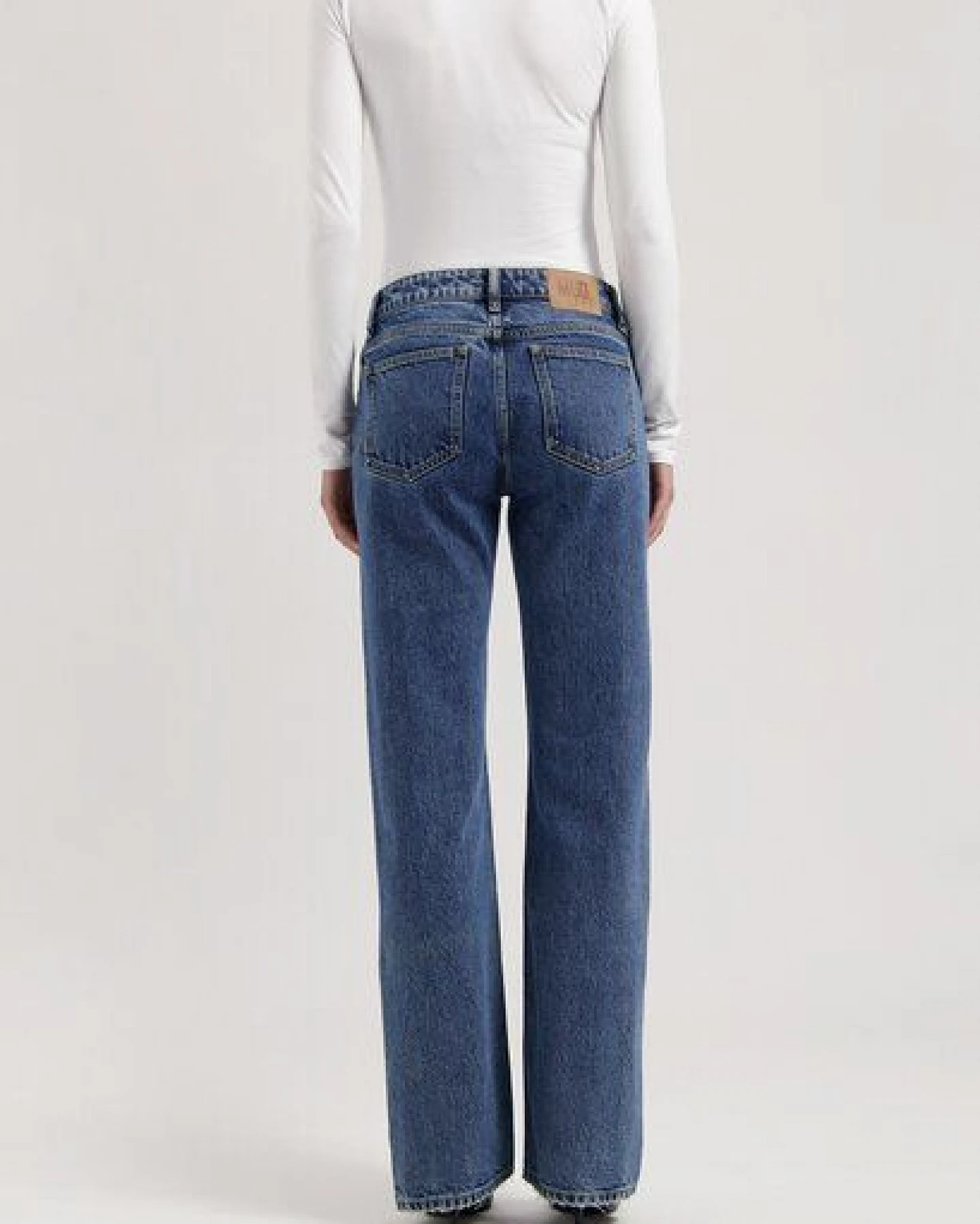 MUD Jeans Damen Jeans Straight Leg "Carry - Stone Vintage" – Ansicht 3