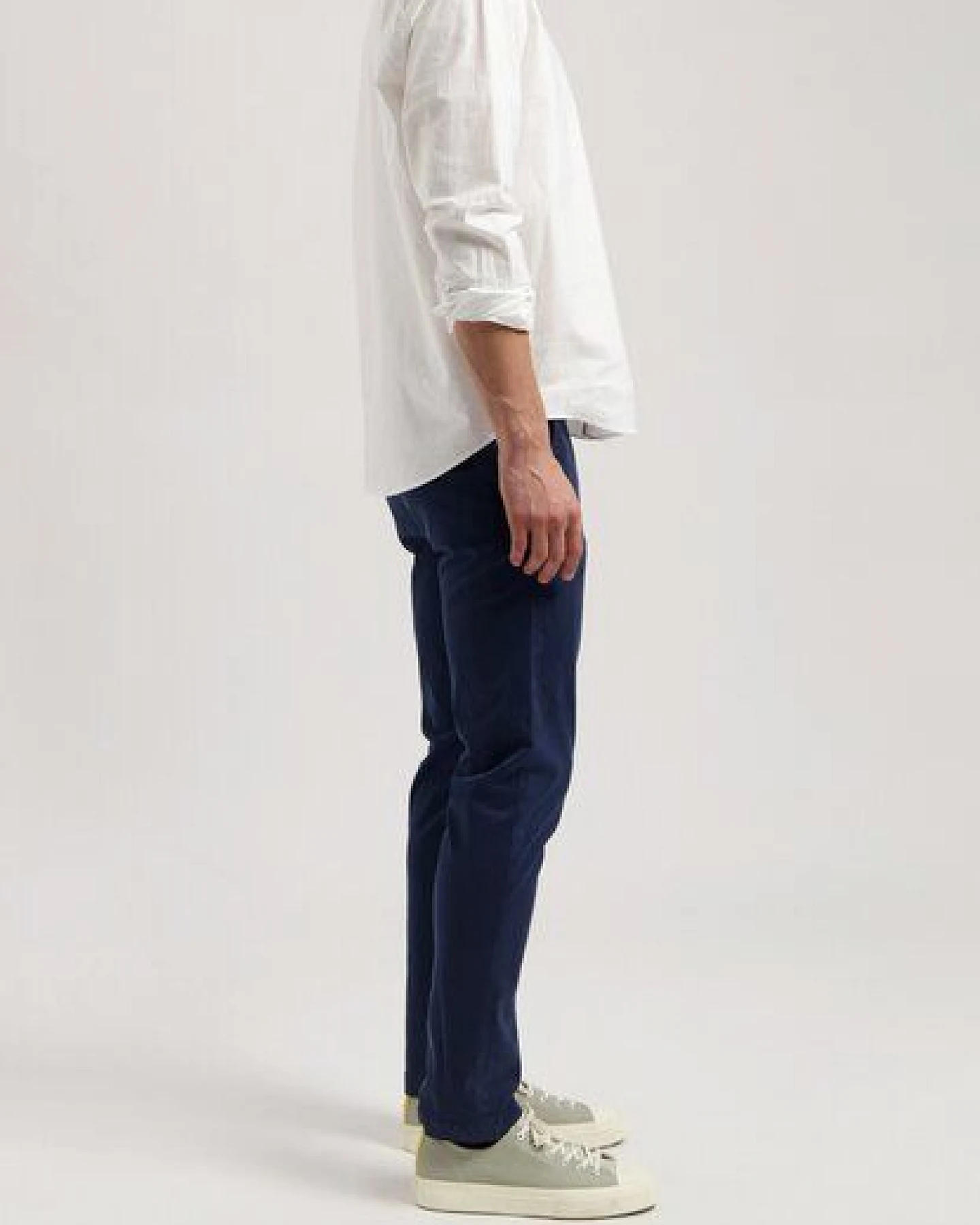 MUD Jeans Herren Jeans Tapered "Scott - Navy" – Ansicht 2