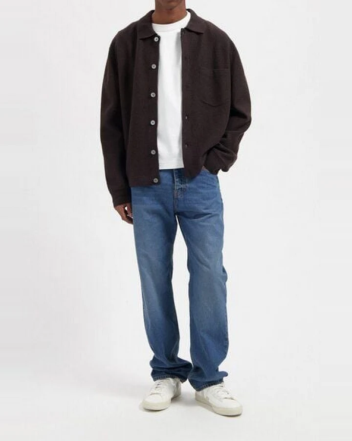 MUD Jeans Herren Jeans Loose Fit "Alex - Rustic Blue"