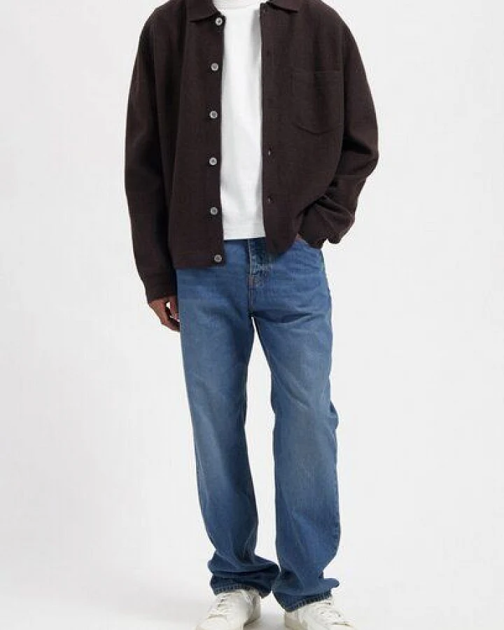 MUD Jeans Herren Jeans Loose Fit "Alex - Rustic Blue"