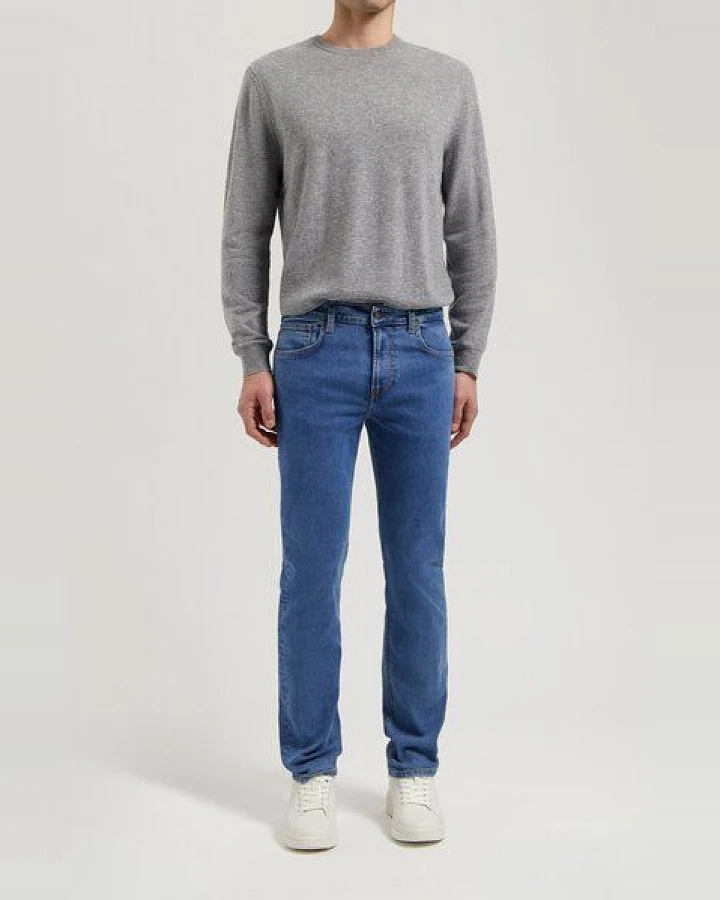 MUD Jeans Herren Jeans Straight Leg "Bryce - Stone Vintage"
