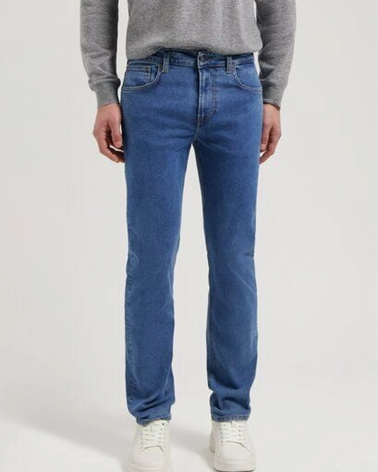 MUD Jeans Herren Jeans Straight Leg "Bryce - Stone Vintage" – Ansicht 4