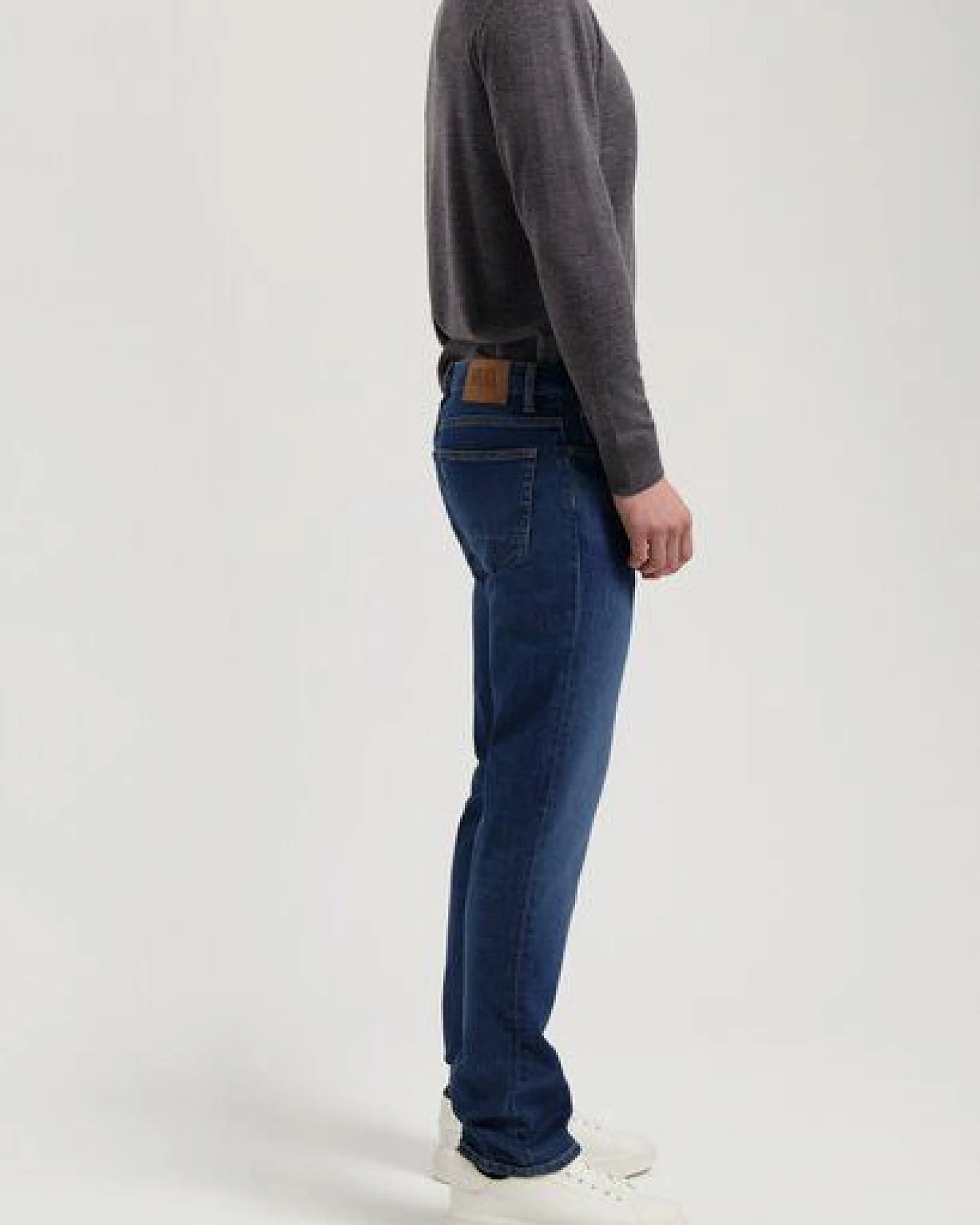 MUD Jeans Herren Jeans Straight Leg "Bryce - Rustic Blue" – Ansicht 2