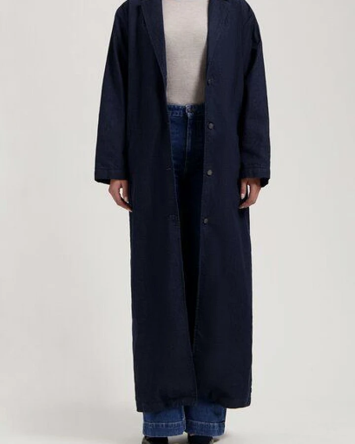 MUD Jeans Damen Mantel "Elin - Rinse"