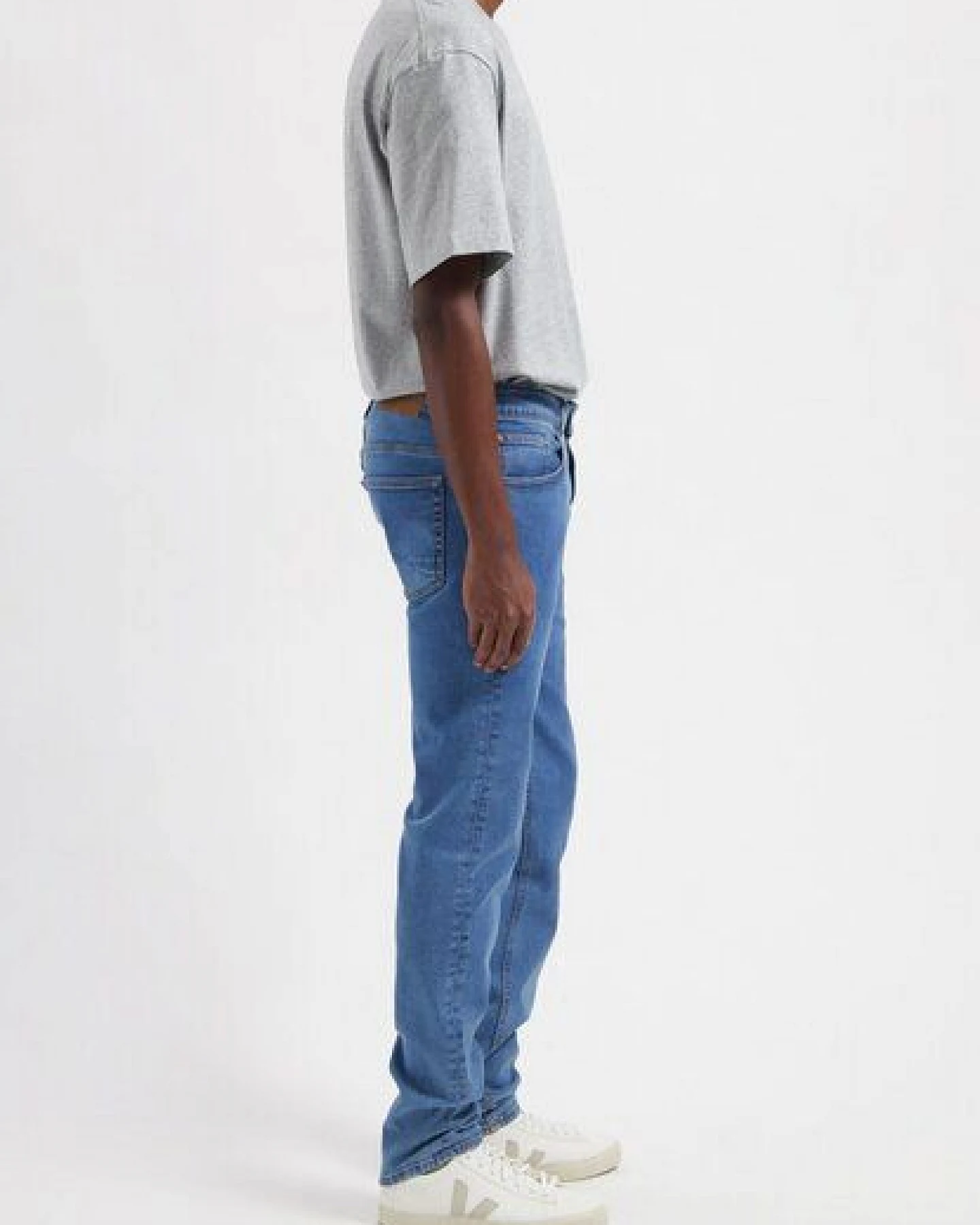 MUD Jeans Herren Jeans Tapered "Dunn - Stone Vintage" – Ansicht 2