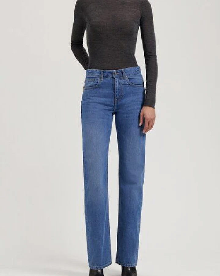 MUD Jeans Damen Jeans Loose Fit "Jamie - Fresh Fade"