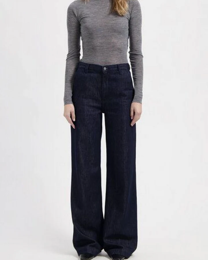 MUD Jeans Damen Jeans Loose Fit "June - Rinse"