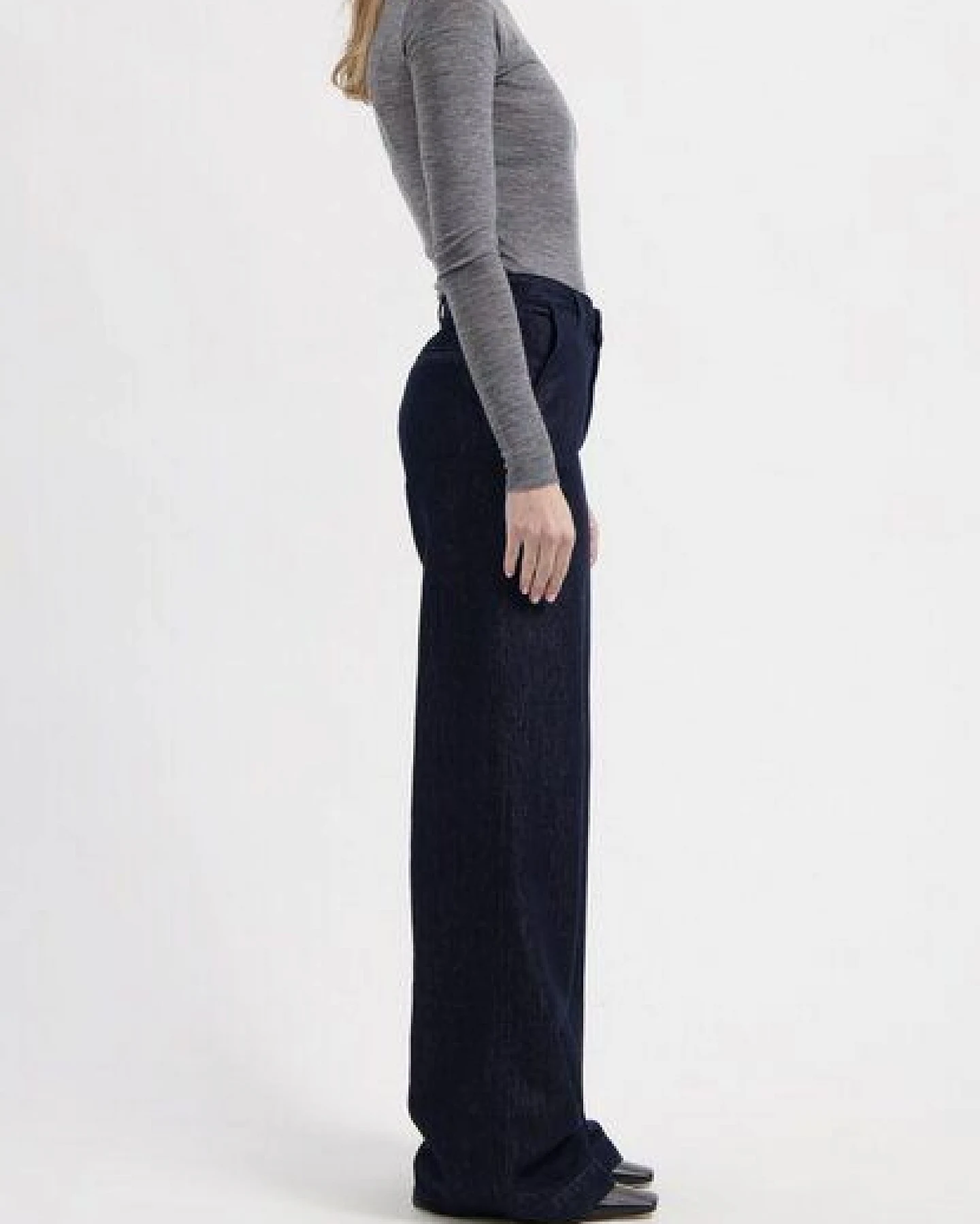 MUD Jeans Damen Jeans Loose Fit "June - Rinse" – Ansicht 2