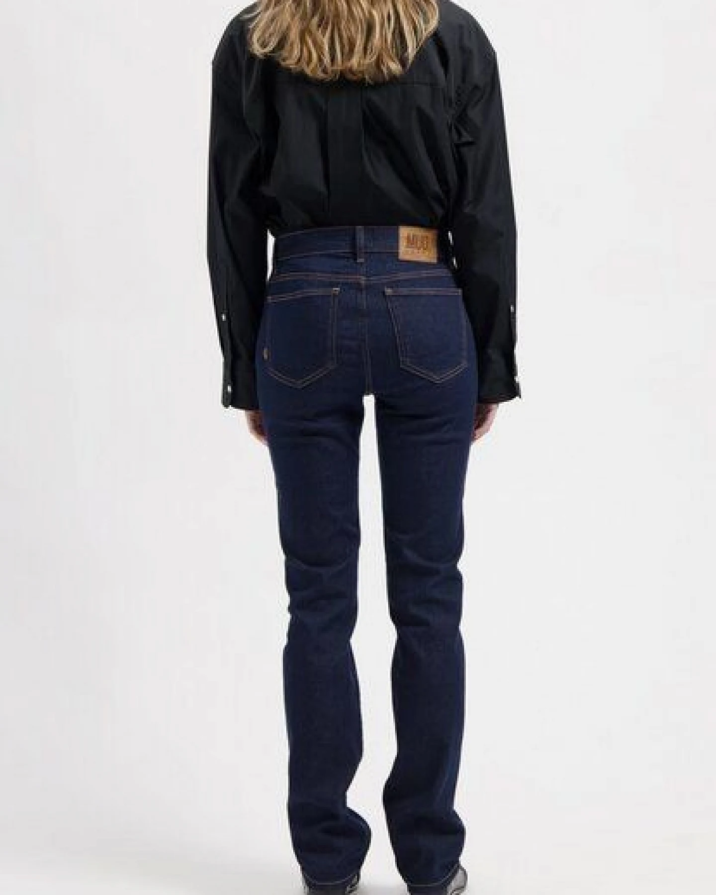 MUD Jeans Damen Jeans Slim Fit "Logan - Rinse" – Ansicht 3