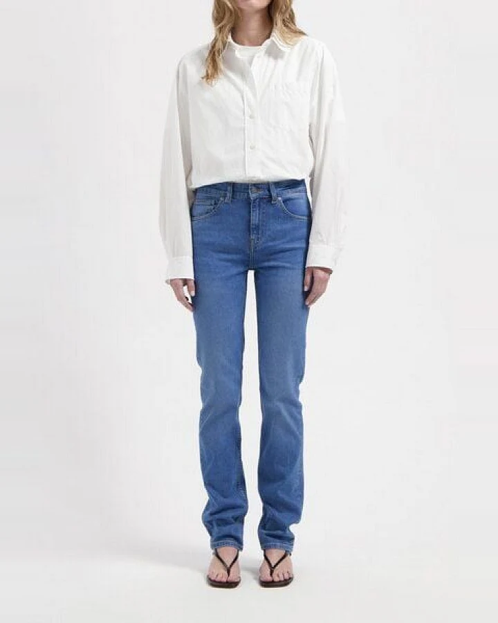 MUD Jeans Damen Jeans Slim Fit "Logan - Fresh Fade"
