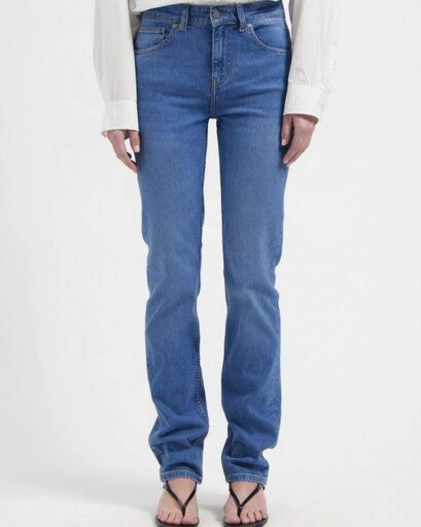 MUD Jeans Damen Jeans Slim Fit "Logan - Fresh Fade" – Ansicht 4