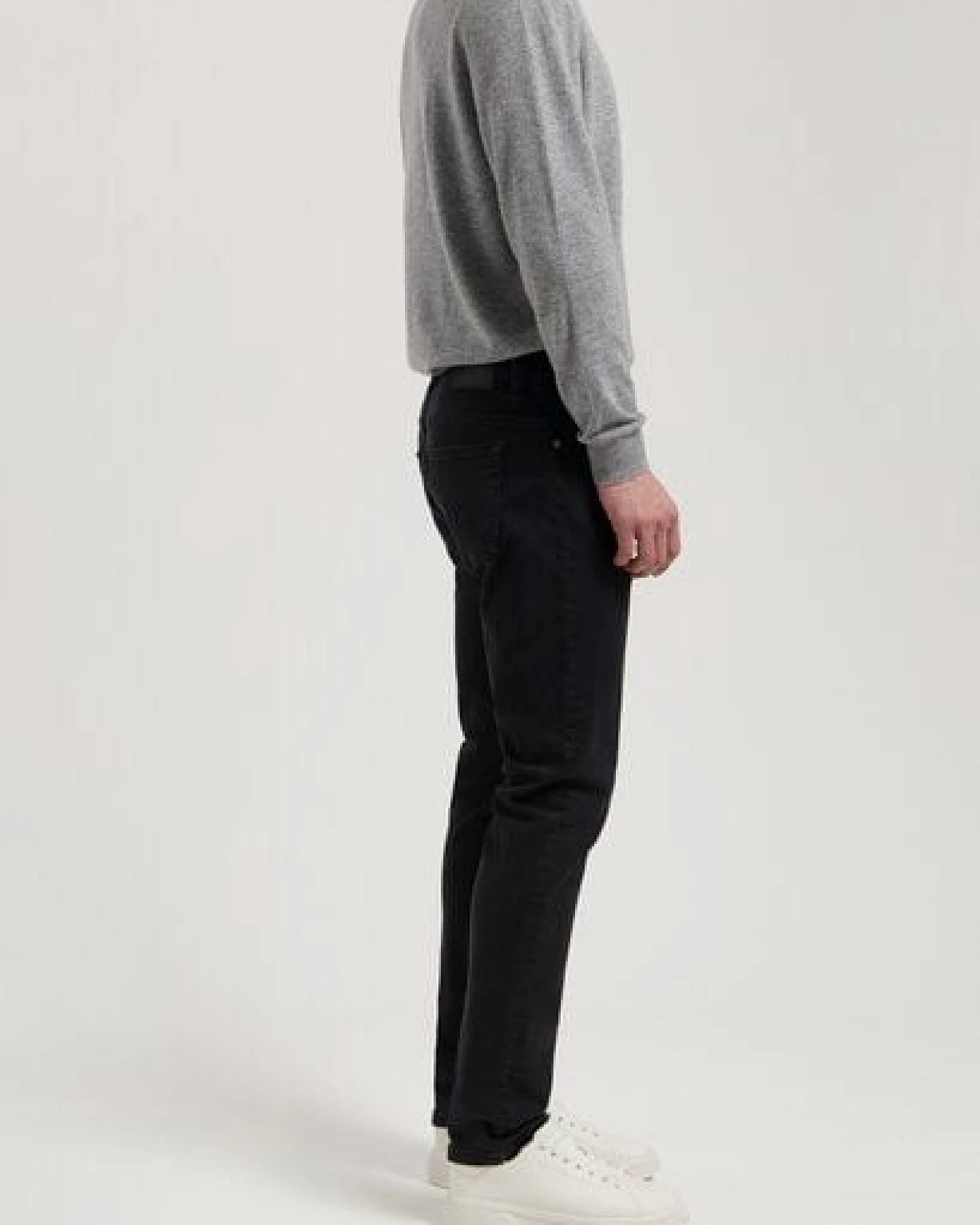 MUD Jeans Herren Jeans Slim Fit "Rick - Stone Black" – Ansicht 2