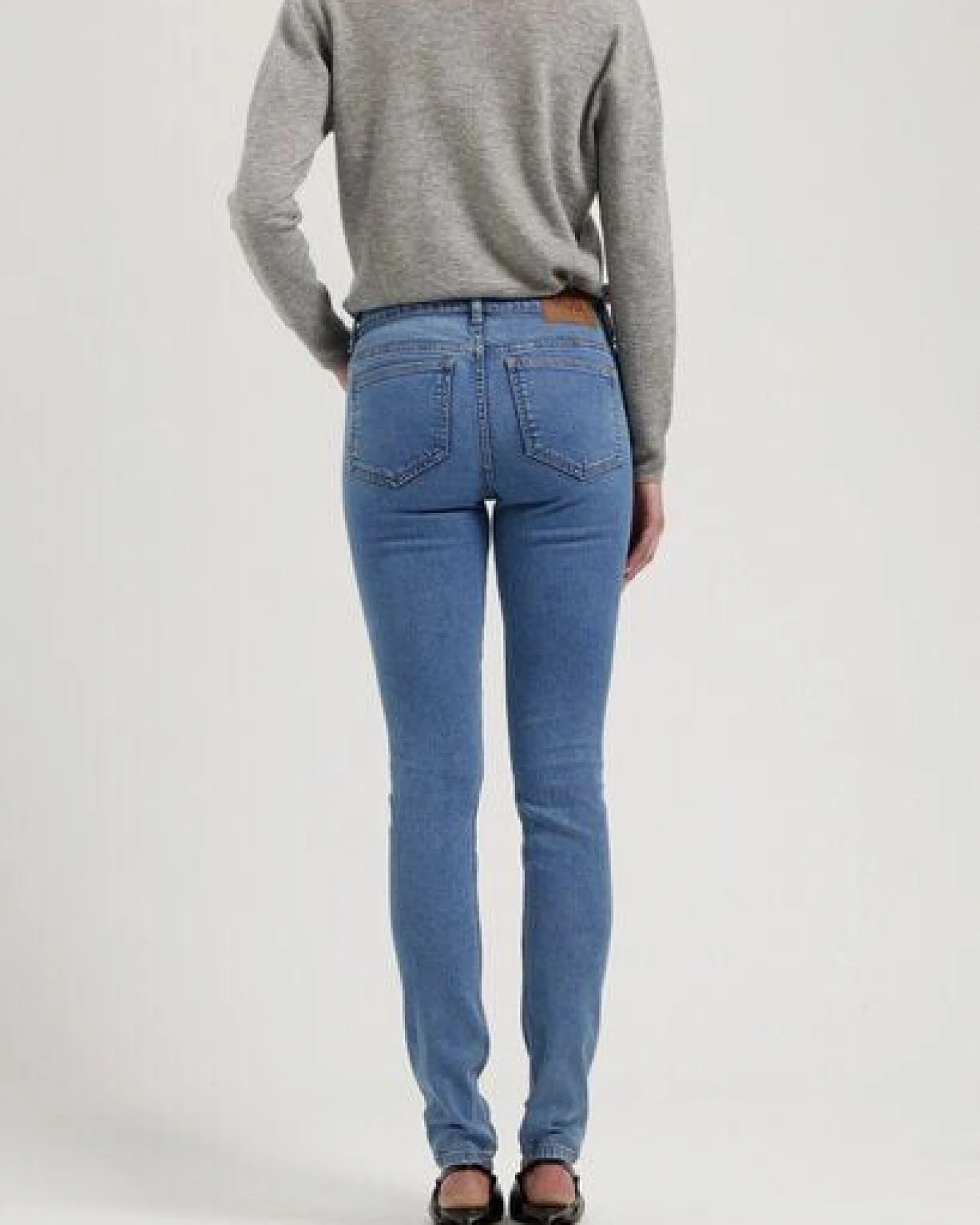 MUD Jeans Damen Jeans Skinny Fit "Skyler - Stone Vintage" – Ansicht 3