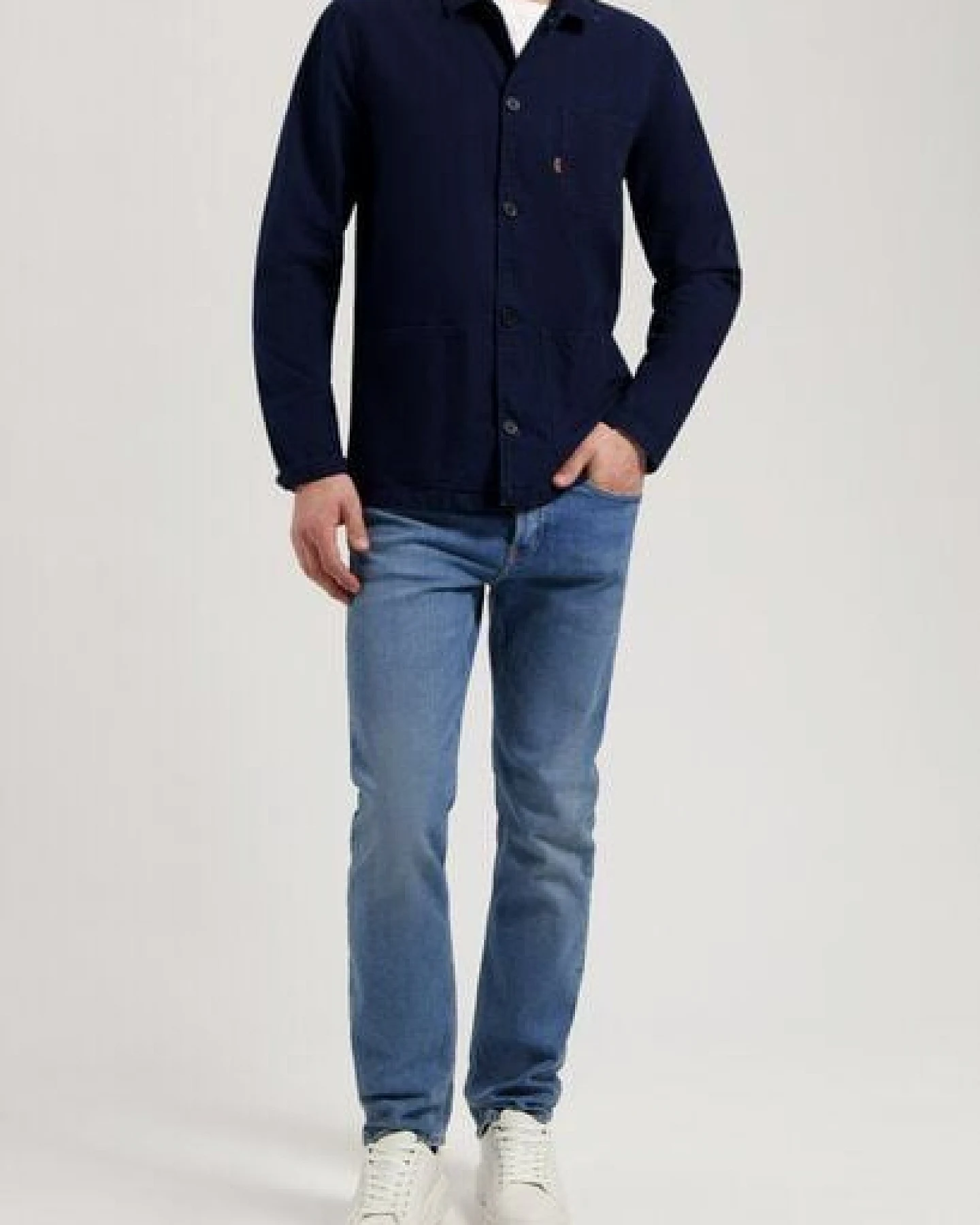 MUD Jeans Herren Jacke "Sven - Rinse" – Ansicht 4