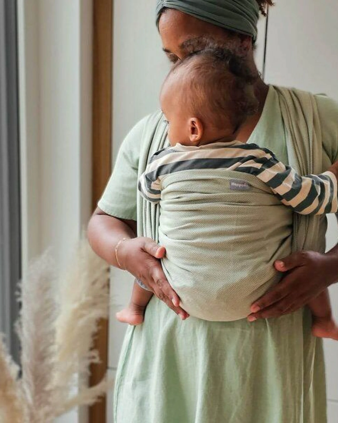 Hoppediz Babytragetuch - Gewebtes Tragetuch kbA – Ansicht 2