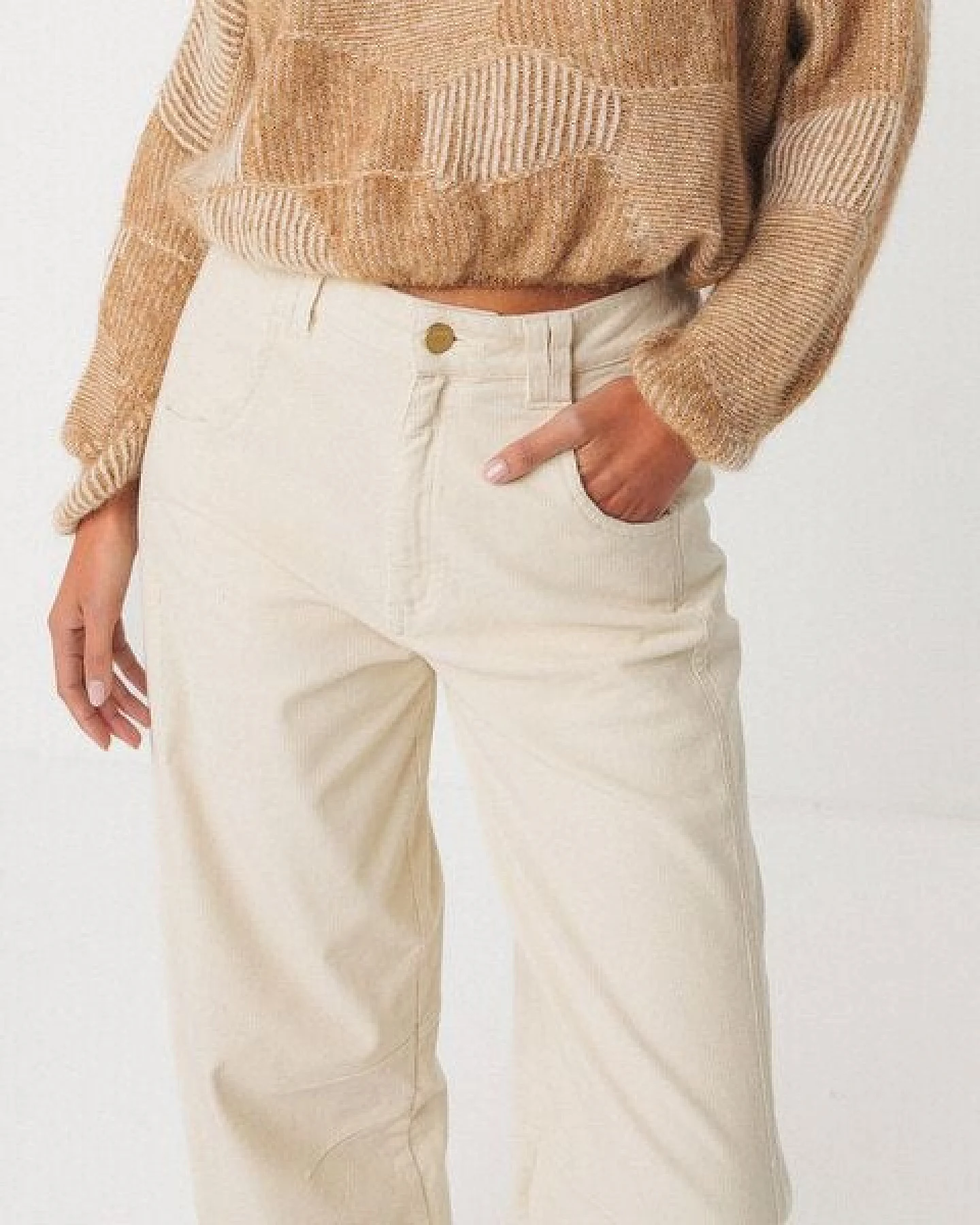 SKFK Narkue Cord Hose - aus Biobaumwolle – Ansicht 4