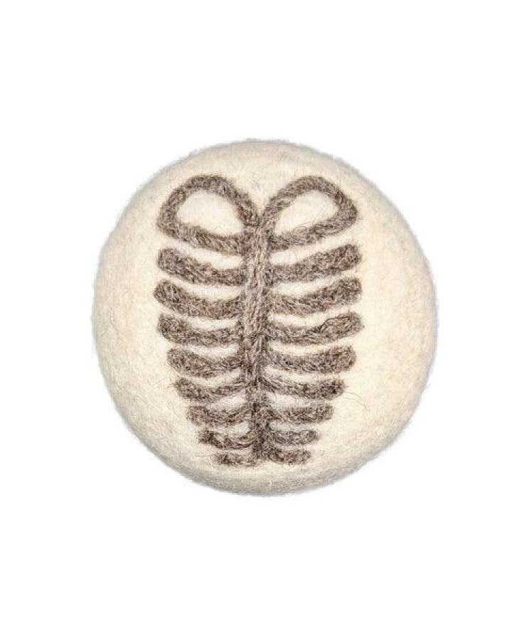Wooliie Handgefertigter Ball aus 100 % naturbelassener Schurwolle – Aya