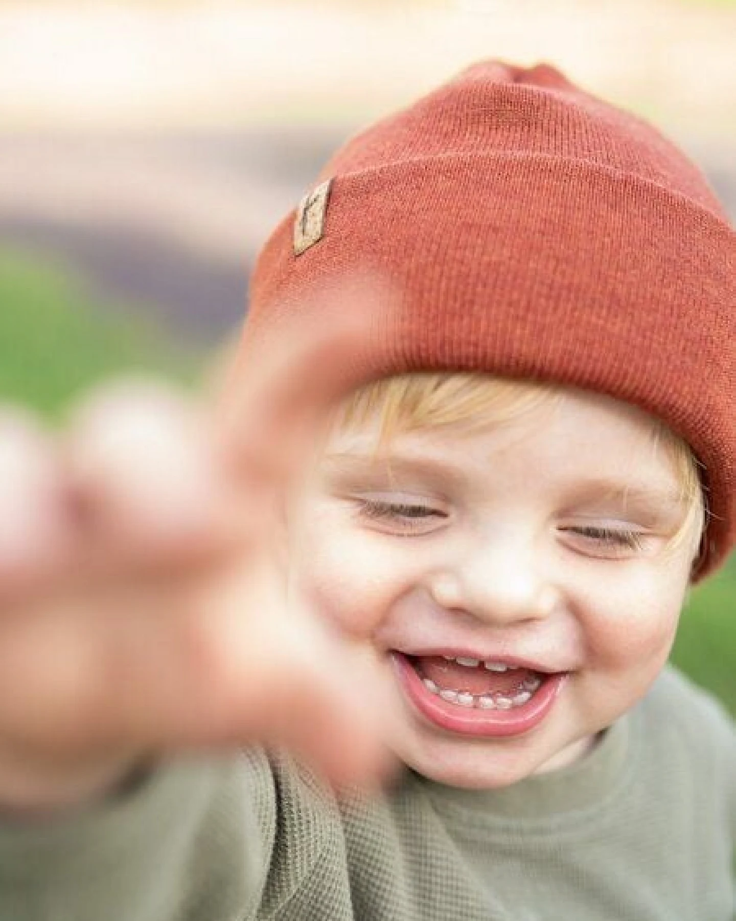 FUXBAU Kinder Merino Kork Beanie – Ansicht 3