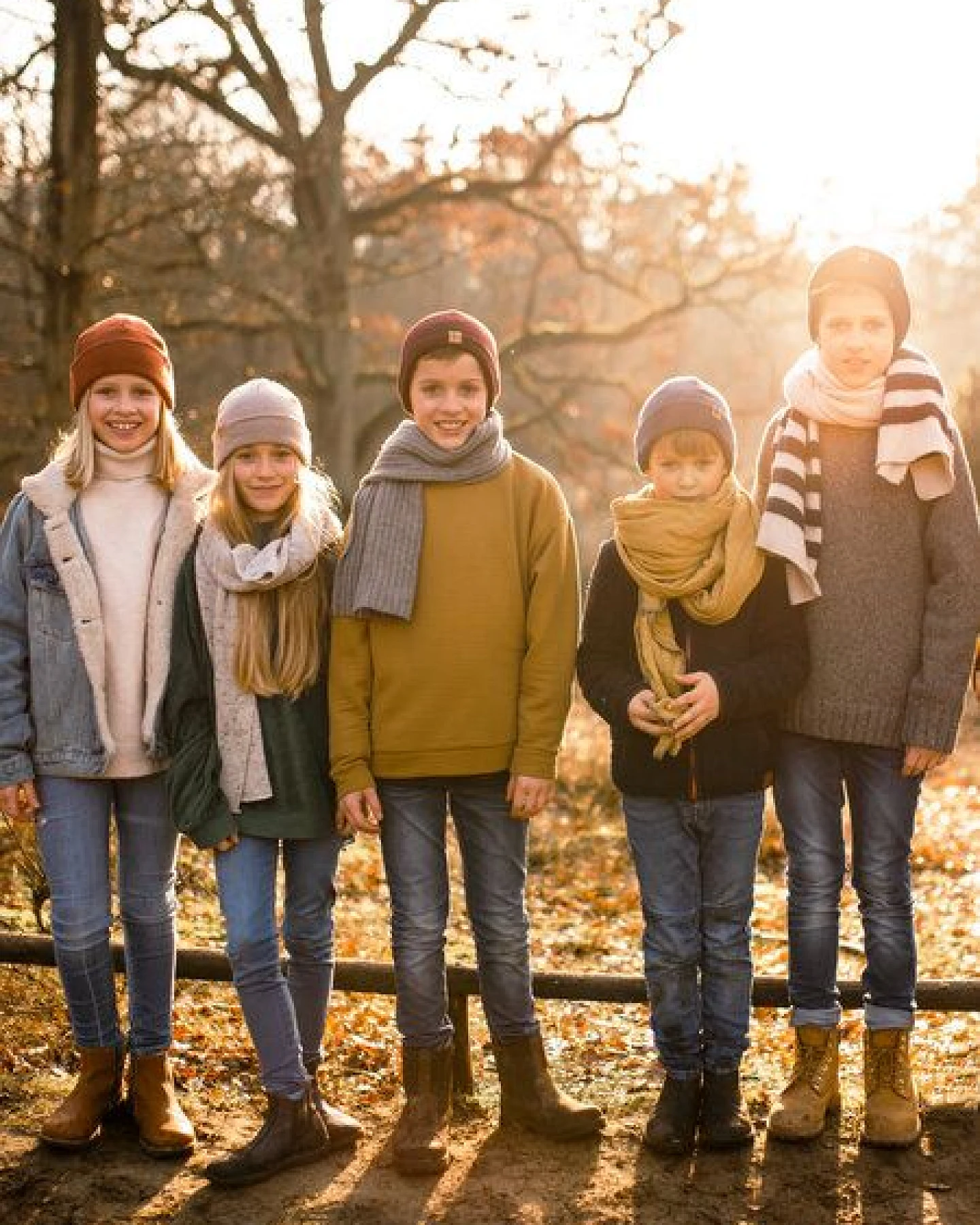 FUXBAU Kinder Merino Kork Beanie – Ansicht 2