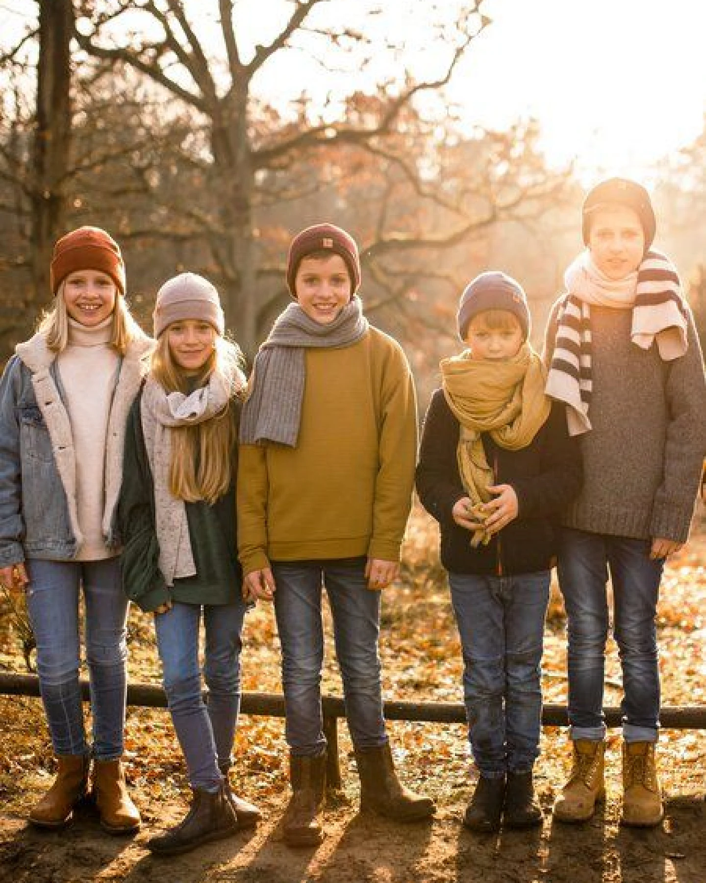 FUXBAU Kinder Merino Kork Beanie – Ansicht 2