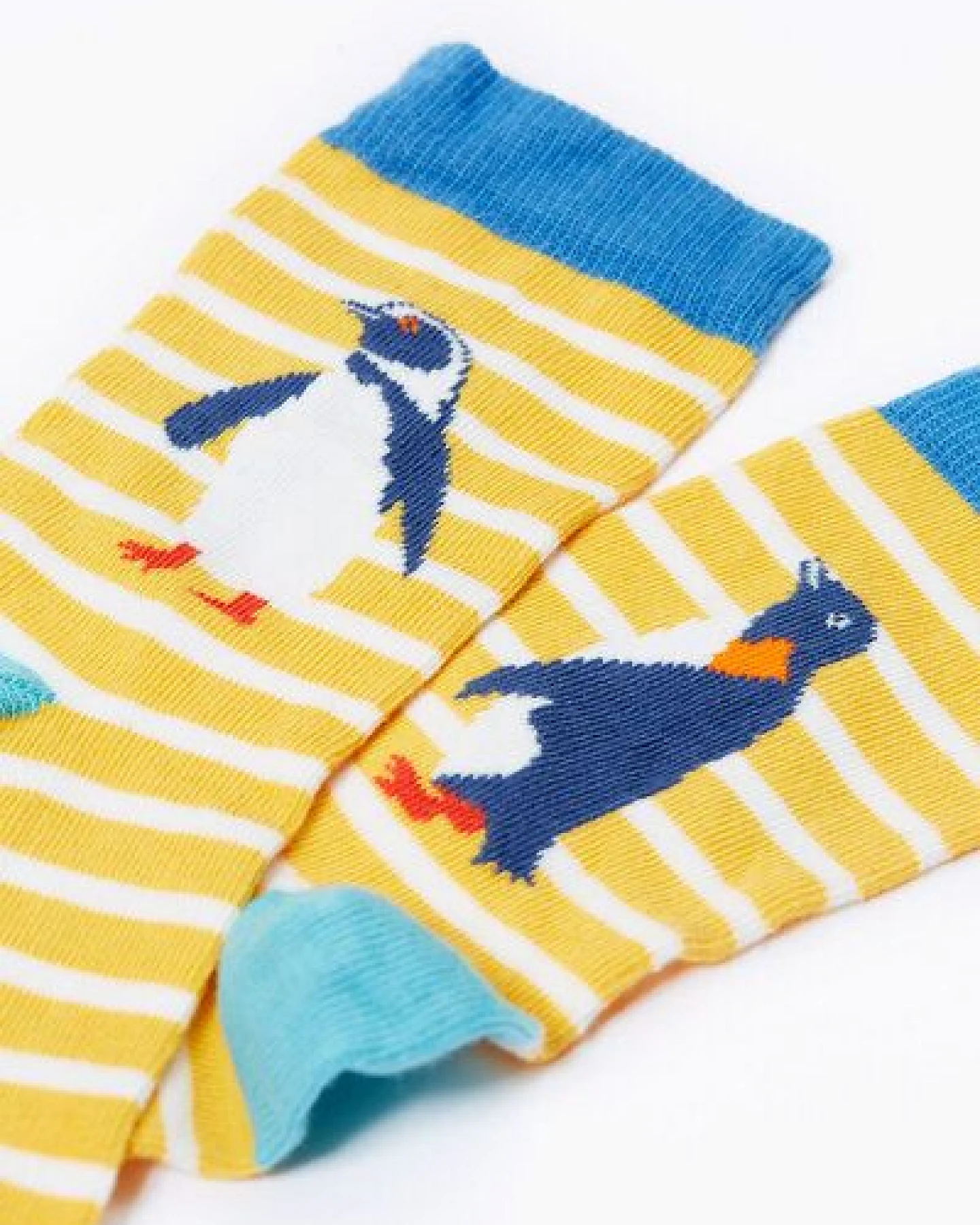 Frugi Kindersocken in Dreierpack mit Pinguine – Ansicht 3