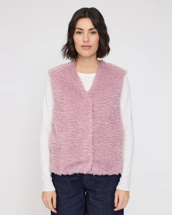 Mazine Weste Faux Fur