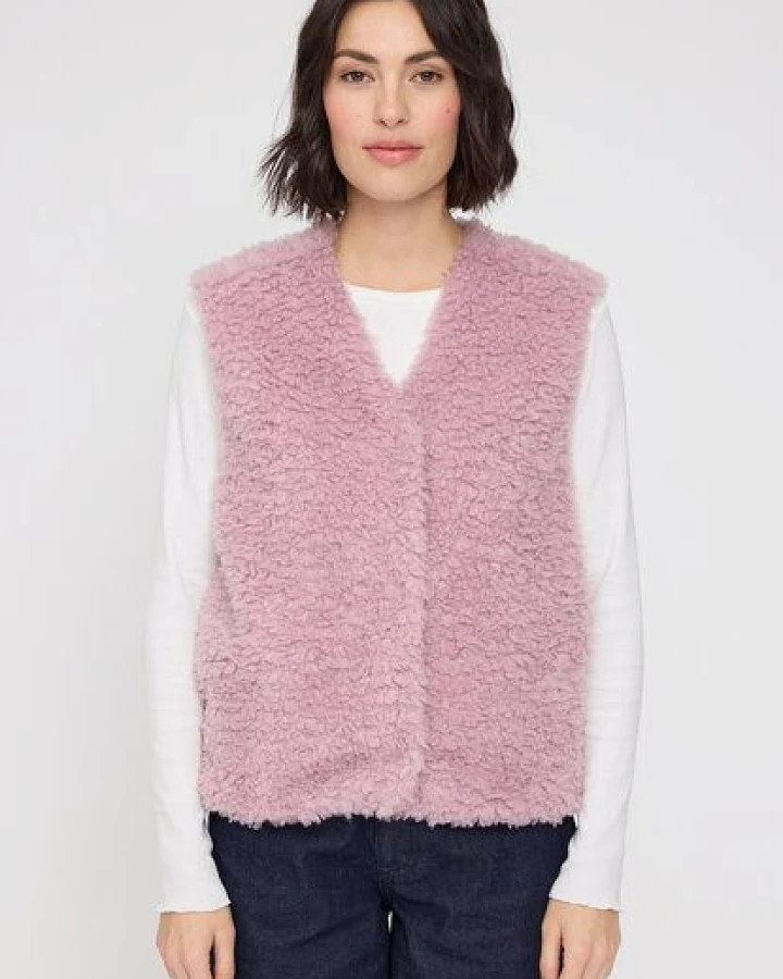 Mazine Weste Faux Fur
