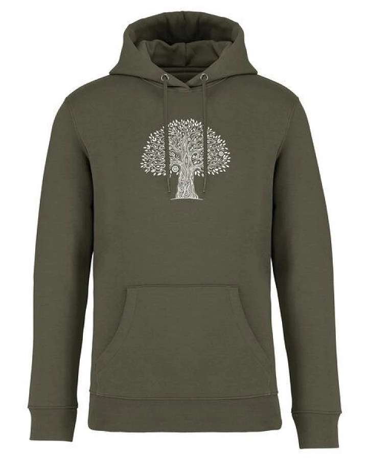 Brandless Basic Unisex Bio Hoody Nr. 4 Treelife 350g/m² XXS - 4 XL"