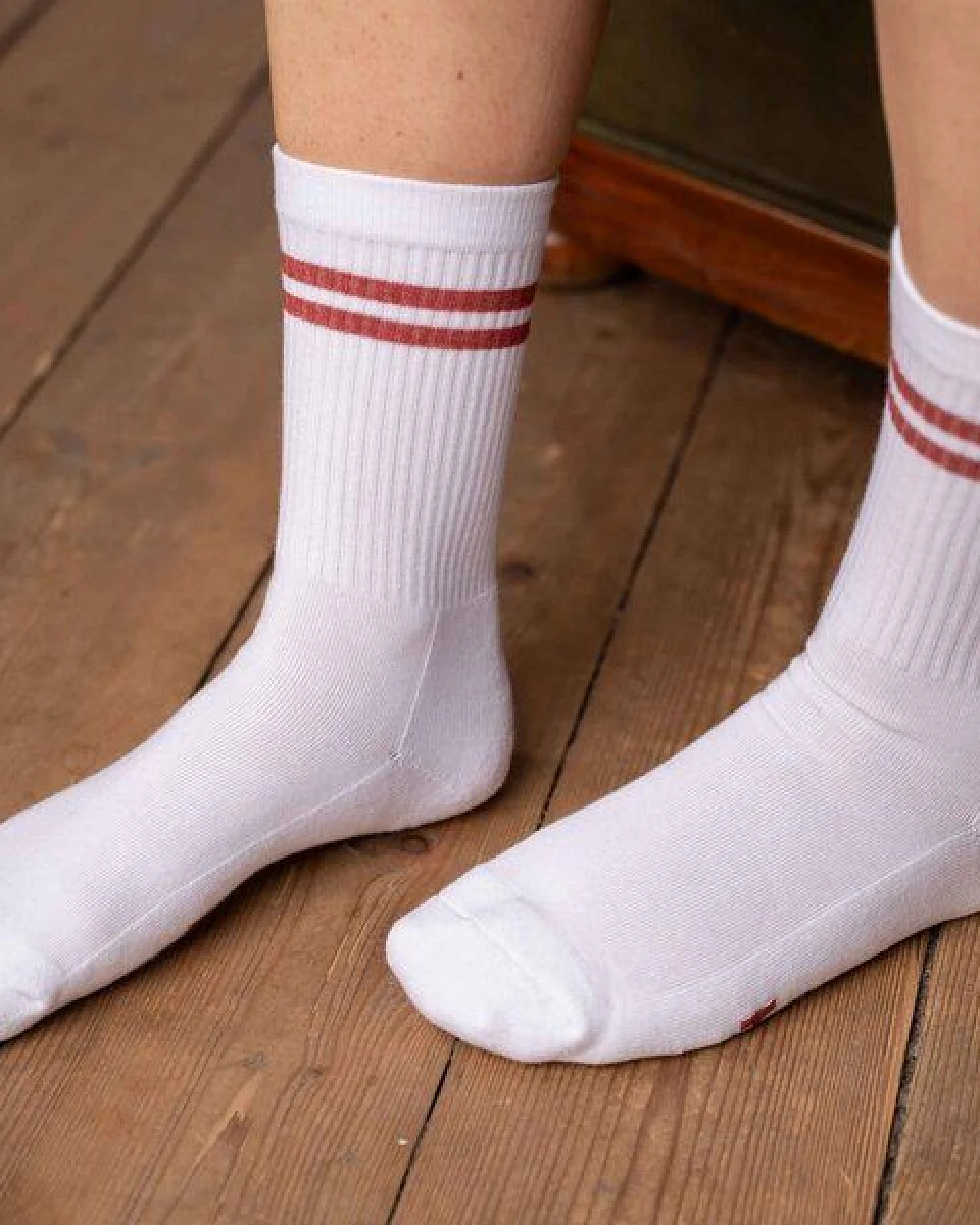 Vresh Clothing Vresh Verliebt - Tennis Socken aus Biobaumwoll-Mix – Ansicht 4
