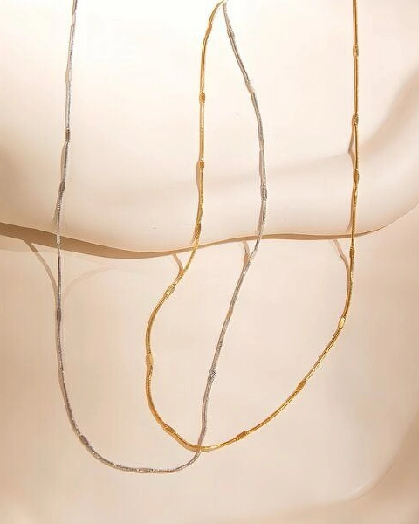 ELEKTROPULLI Superfeine zeitlose Kette 1mm schmal und optimal kombinierbar, Längen: 45 cm / 55 cm / 65 cm – Ansicht 4