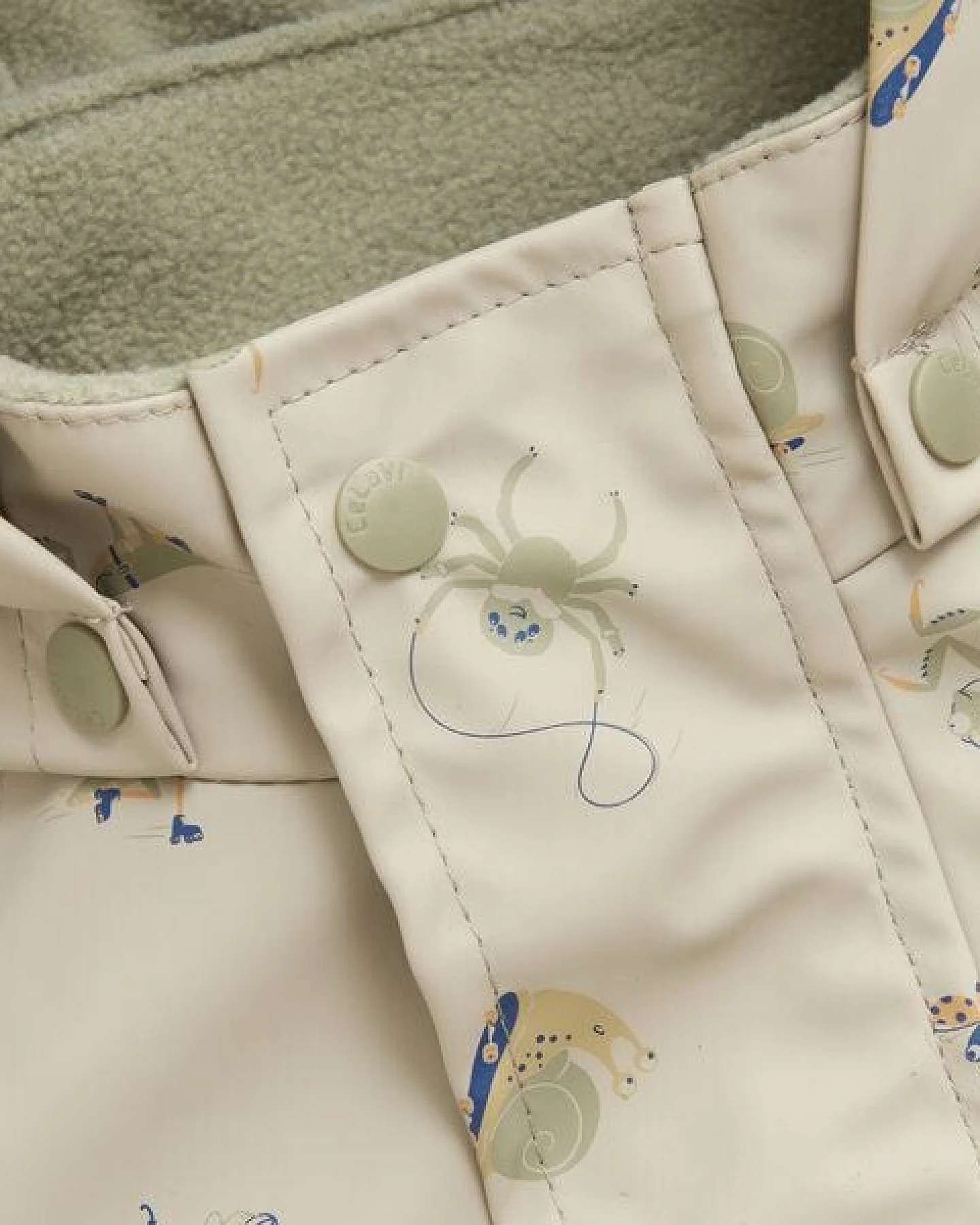 gefütterter Celavie Regenjacke – Ansicht 4