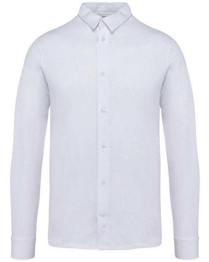 Greenspired Umweltfreundliches Herrenhemd aus Jersey 155g/m² / 100 % Biobaumwolle S-3XL