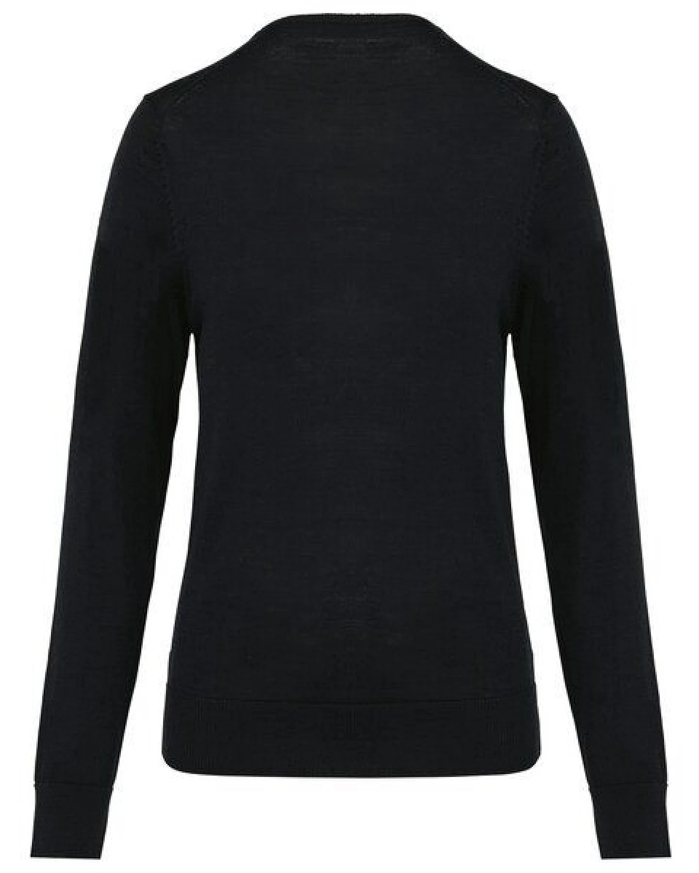 Greenspired Merino-Damenpullover mit V-Ausschnitt 220g/m² – Ansicht 2