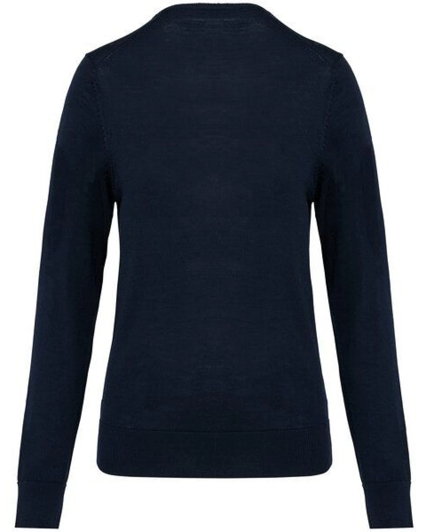 Greenspired Merino-Damenpullover mit V-Ausschnitt 220g/m² – Ansicht 2