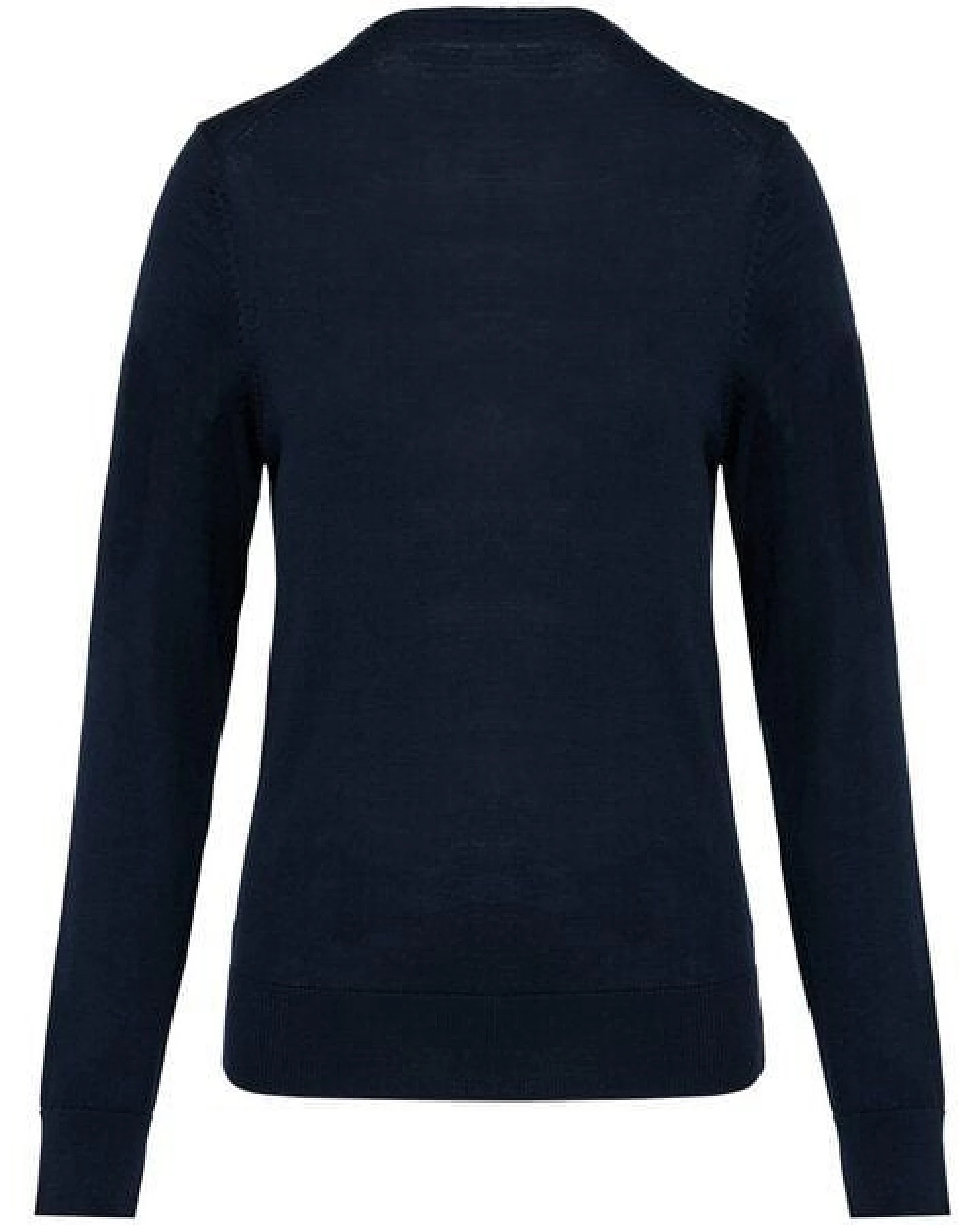 Greenspired Merino-Damenpullover mit V-Ausschnitt 220g/m² – Ansicht 2