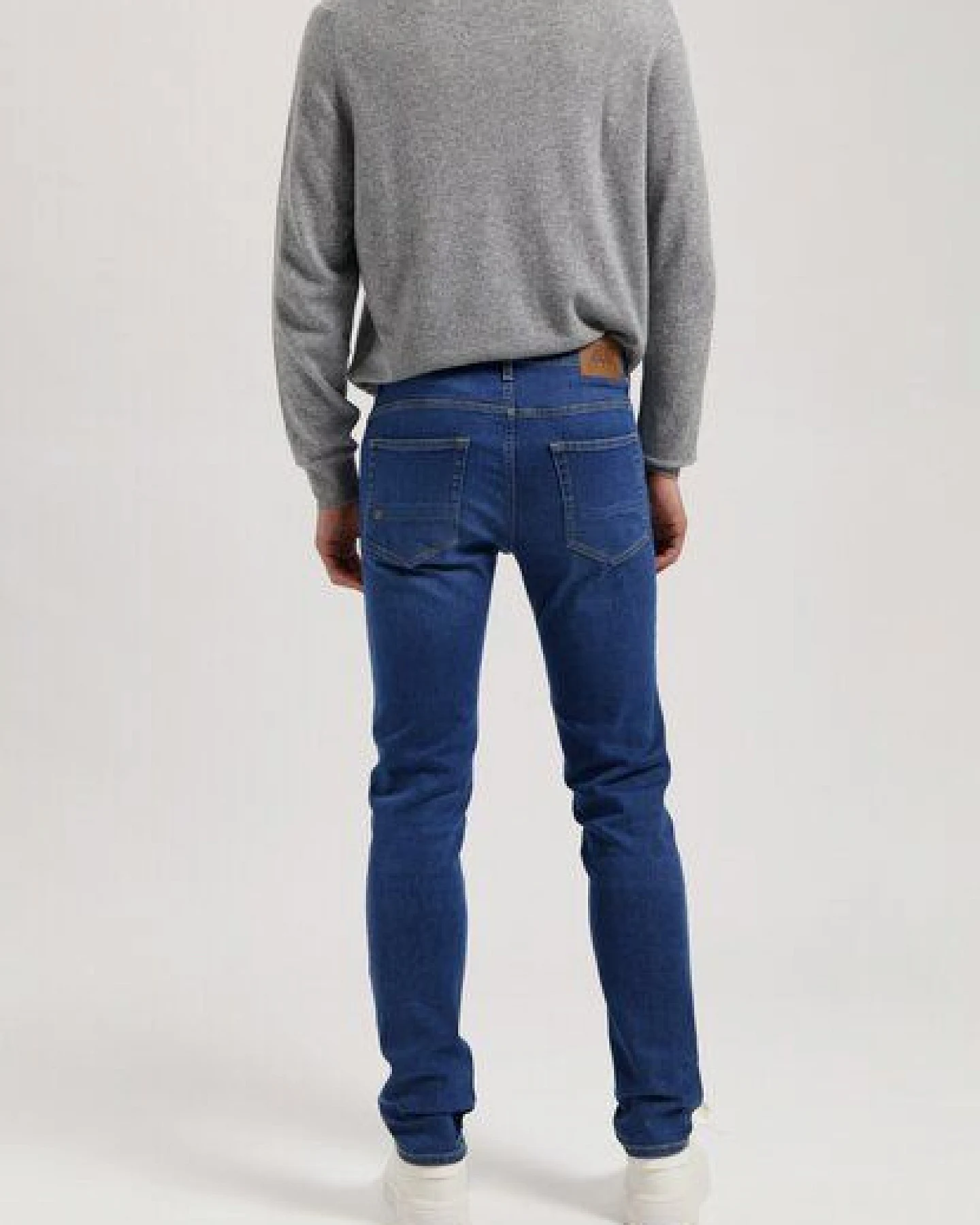 MUD Jeans Herren Jeans Tapered "Daily - Stone Indigo" – Ansicht 3