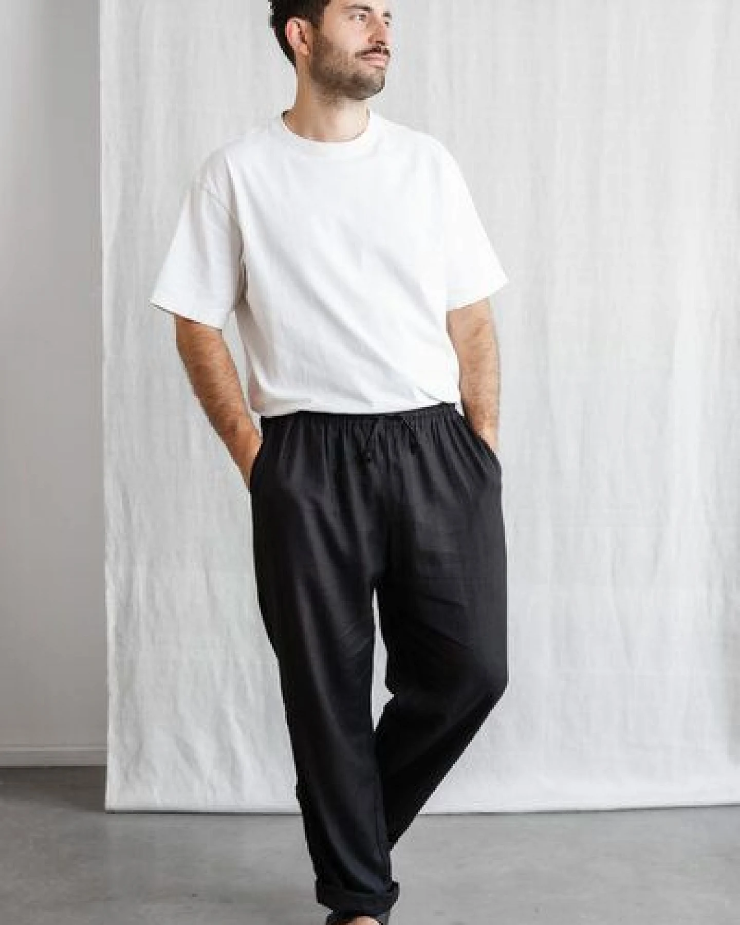 Jyoti - Fair Works Hanf/ Tencel Hose Jhan – Ansicht 2