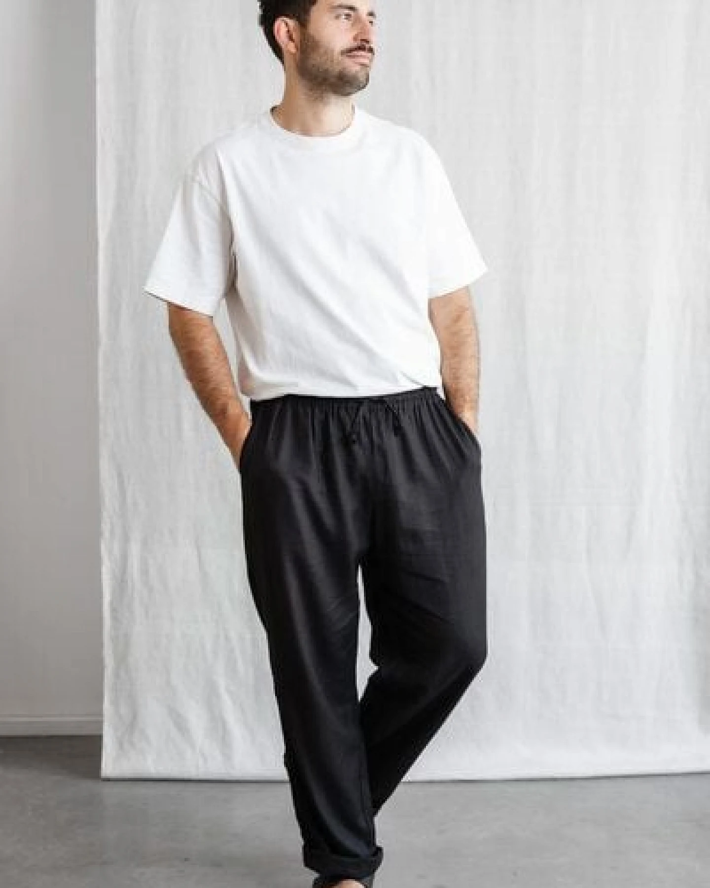 Jyoti - Fair Works Hanf/ Tencel Hose Jhan – Ansicht 2