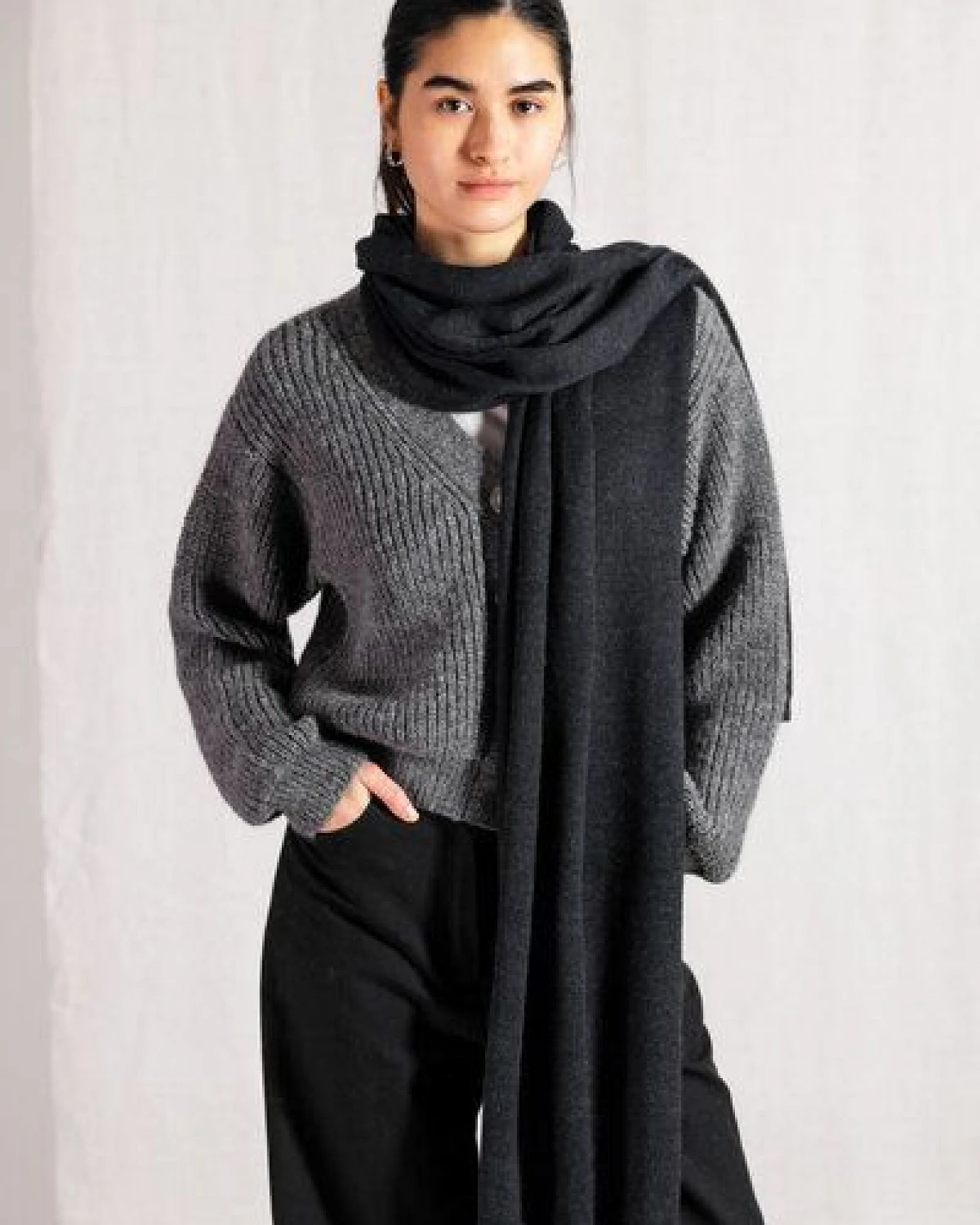 Jyoti - Fair Works Baby-Alpaka Schal Paracas – Ansicht 3