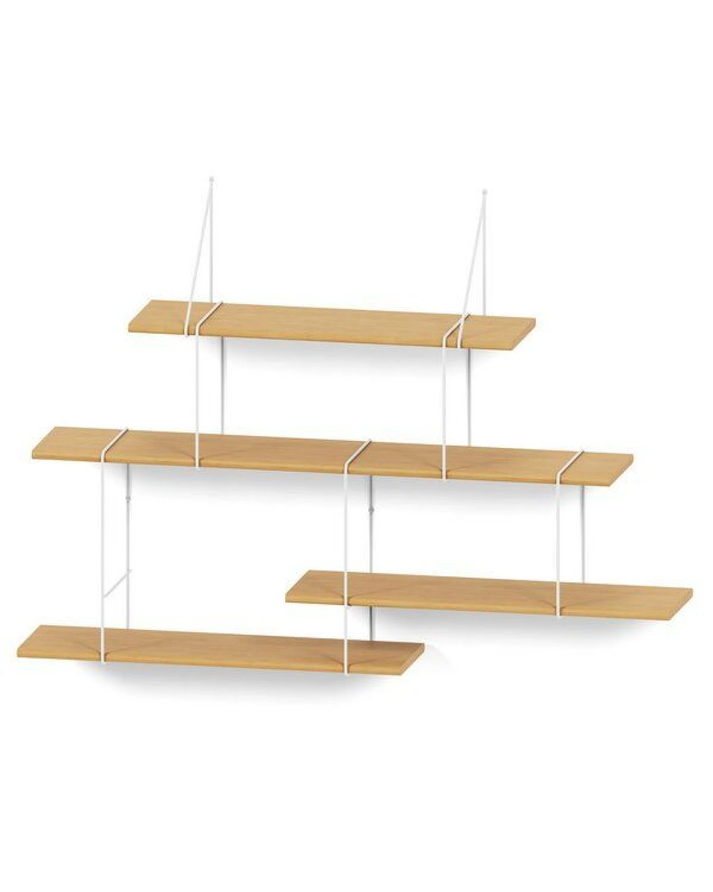 Hausen Wandregal Link shelf set 2 oak / white – Ansicht 2