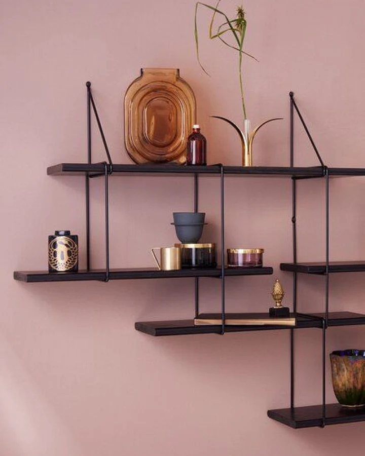 Hausen Wandregal SHRINK shelf black